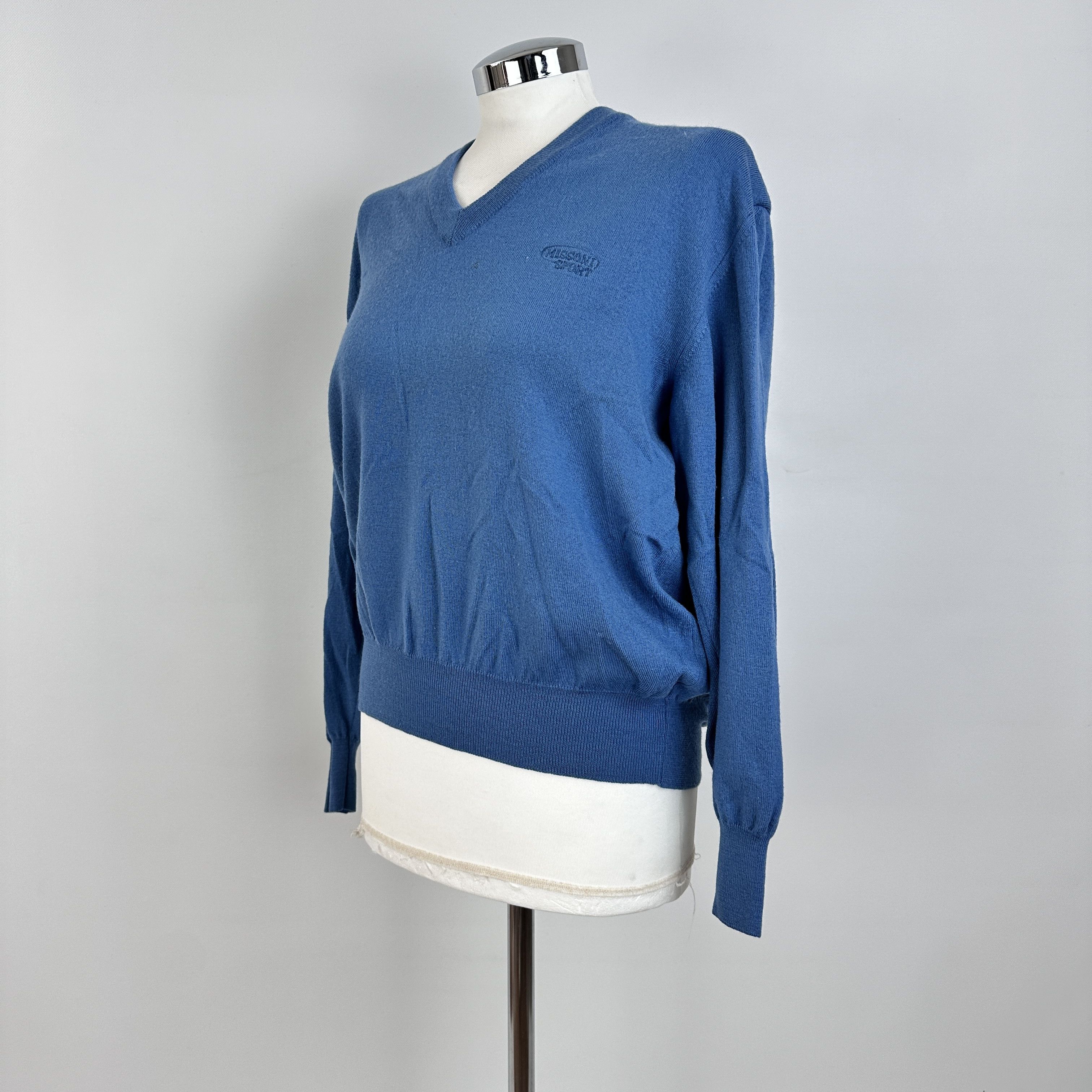Missoni Maglioncino Missoni Scollo V Logo – M Size US M / EU 48-50 / 2 - 7 Thumbnail