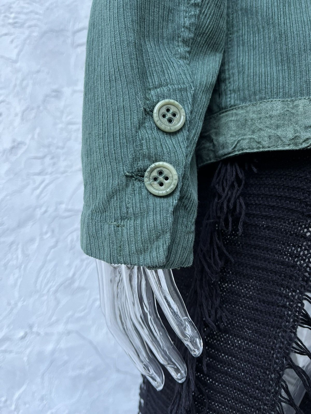 Transit Transit Par-Such TR 900 corduroy avantgarde blazer jacket Size L / US 10 / IT 46 - 7 Thumbnail