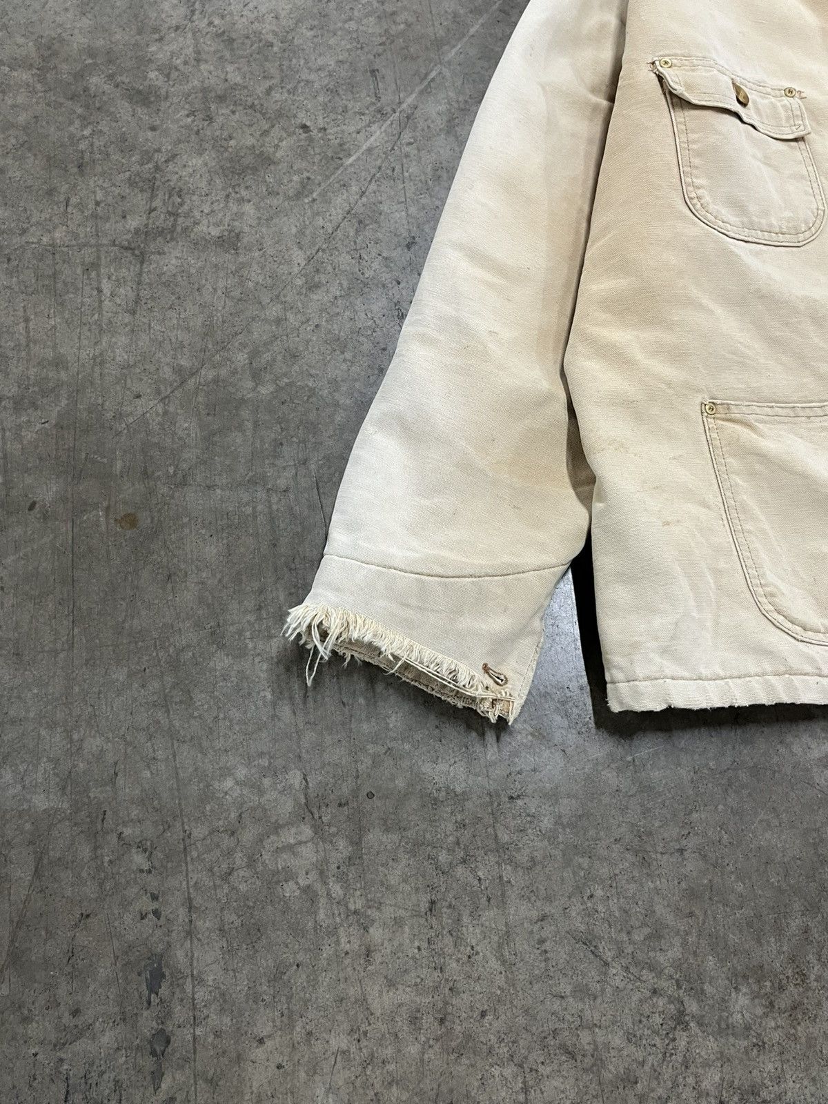 Carhartt × Vintage Carhartt chore jacket vintage blanket lined sun faded rare Size US XL / EU 56 / 4 - 6 Thumbnail