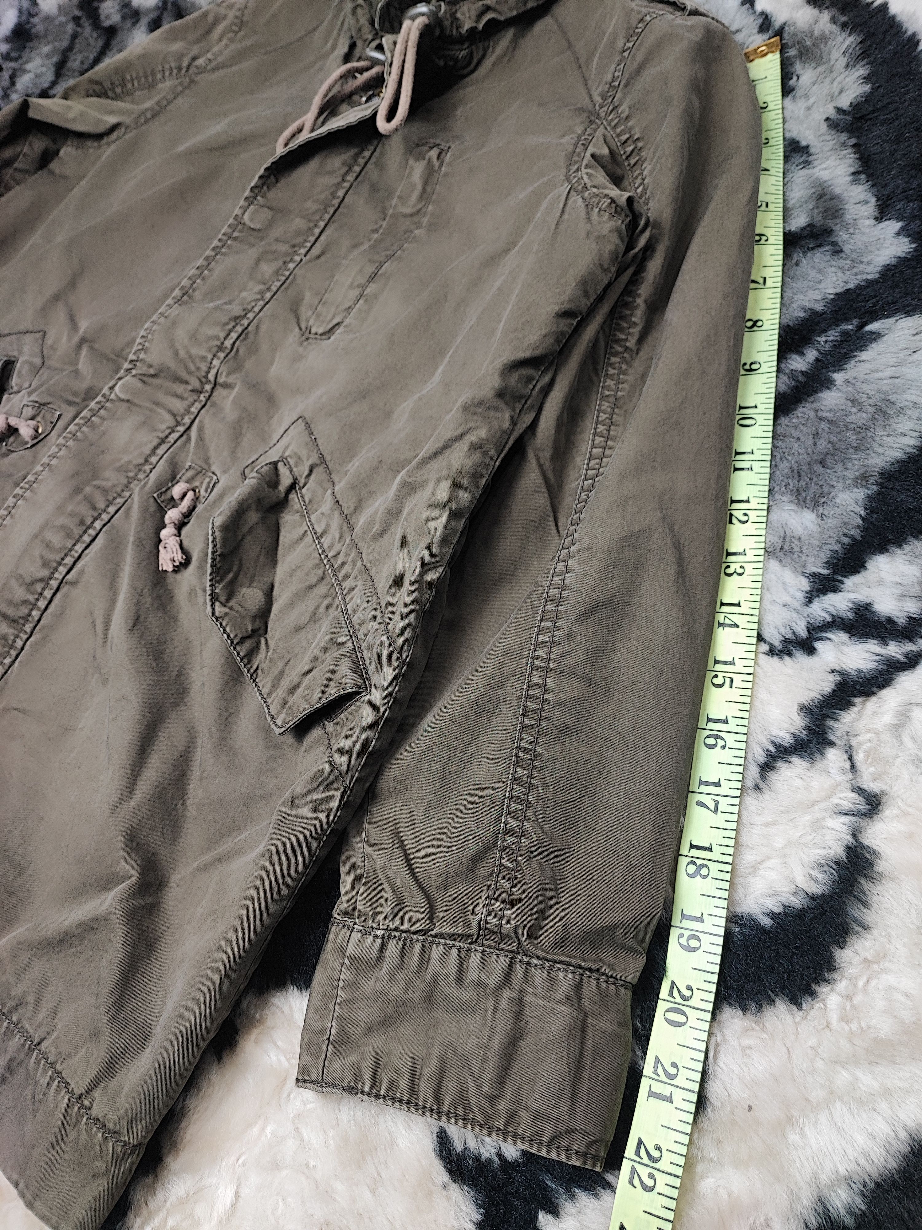 Alpha Industries Army Ugiz Parka Fishtail Bondage Jacket Hoodie Size US S / EU 44-46 / 1 - 7 Thumbnail