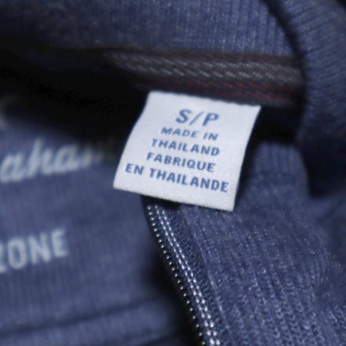 Tommy Bahama Tommy Bahama IslandZone Sideline 1/2 Zip Blue Men's S Shirt Size US S / EU 44-46 / 1 - 6 Thumbnail