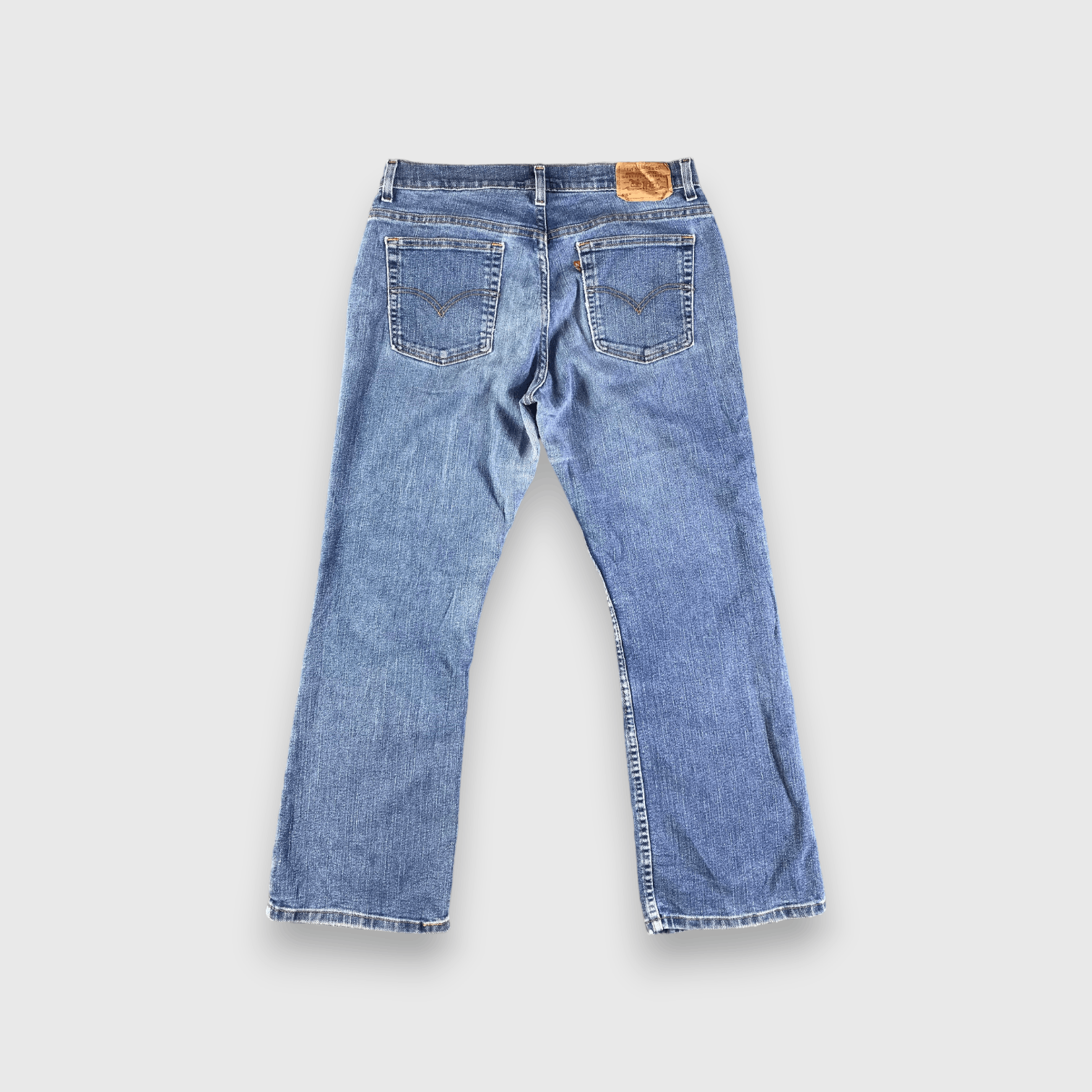 Levi's 90s Vintage Blue Wash Levis 515 Jeans-J4134 Size 32" / US 10 / IT 46 - 2 Thumbnail