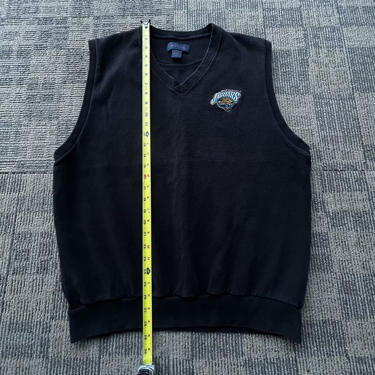 NFL Vintage 1998 Jacksonville Jaguars Black Sweater Vest Size US L / EU 52-54 / 3 - 4 Thumbnail