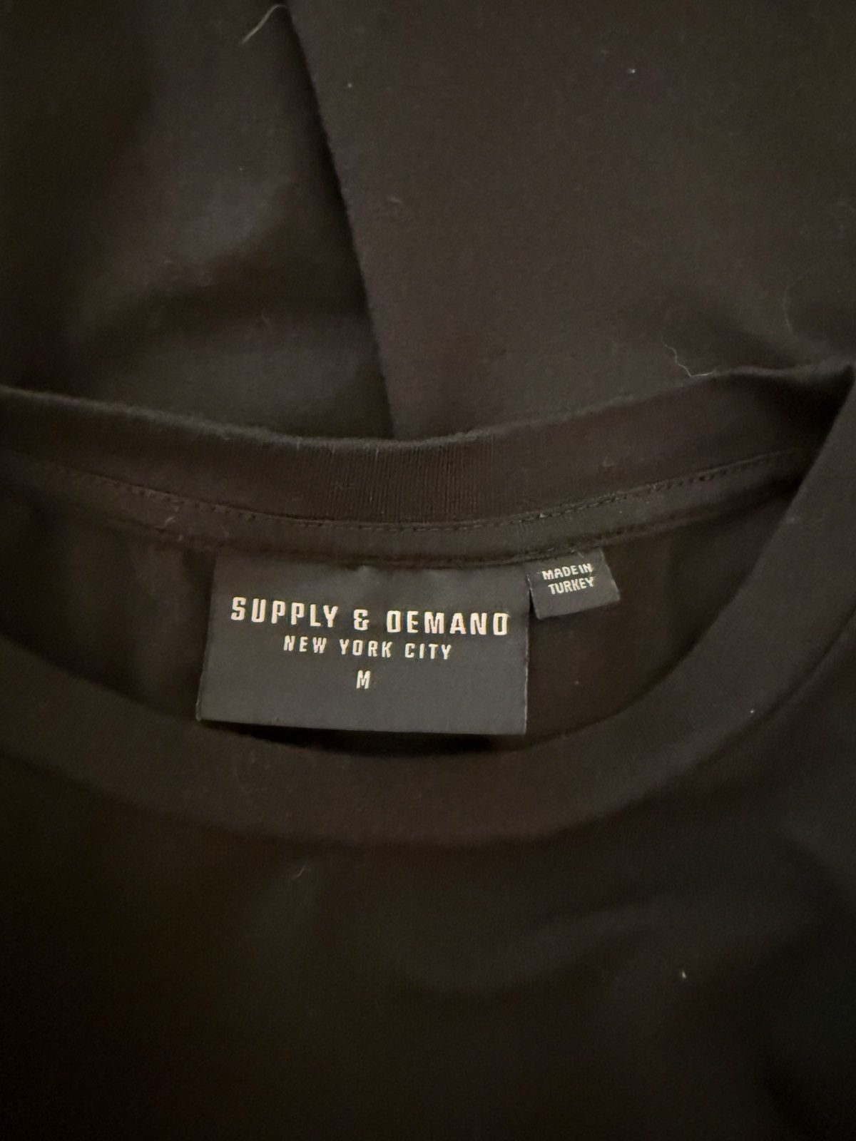 Other Black Supply and Demand T-Shirt Size US M / EU 48-50 / 2 - 3 Thumbnail