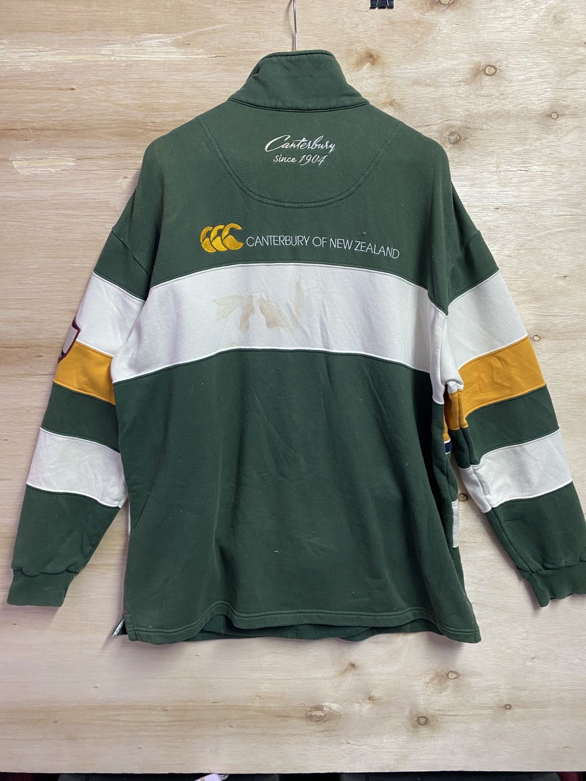 Canterbury of New Zealand Canterburry of New Zealand half zipper polo rugby sweatshirt Size US XL / EU 56 / 4 - 11 Thumbnail