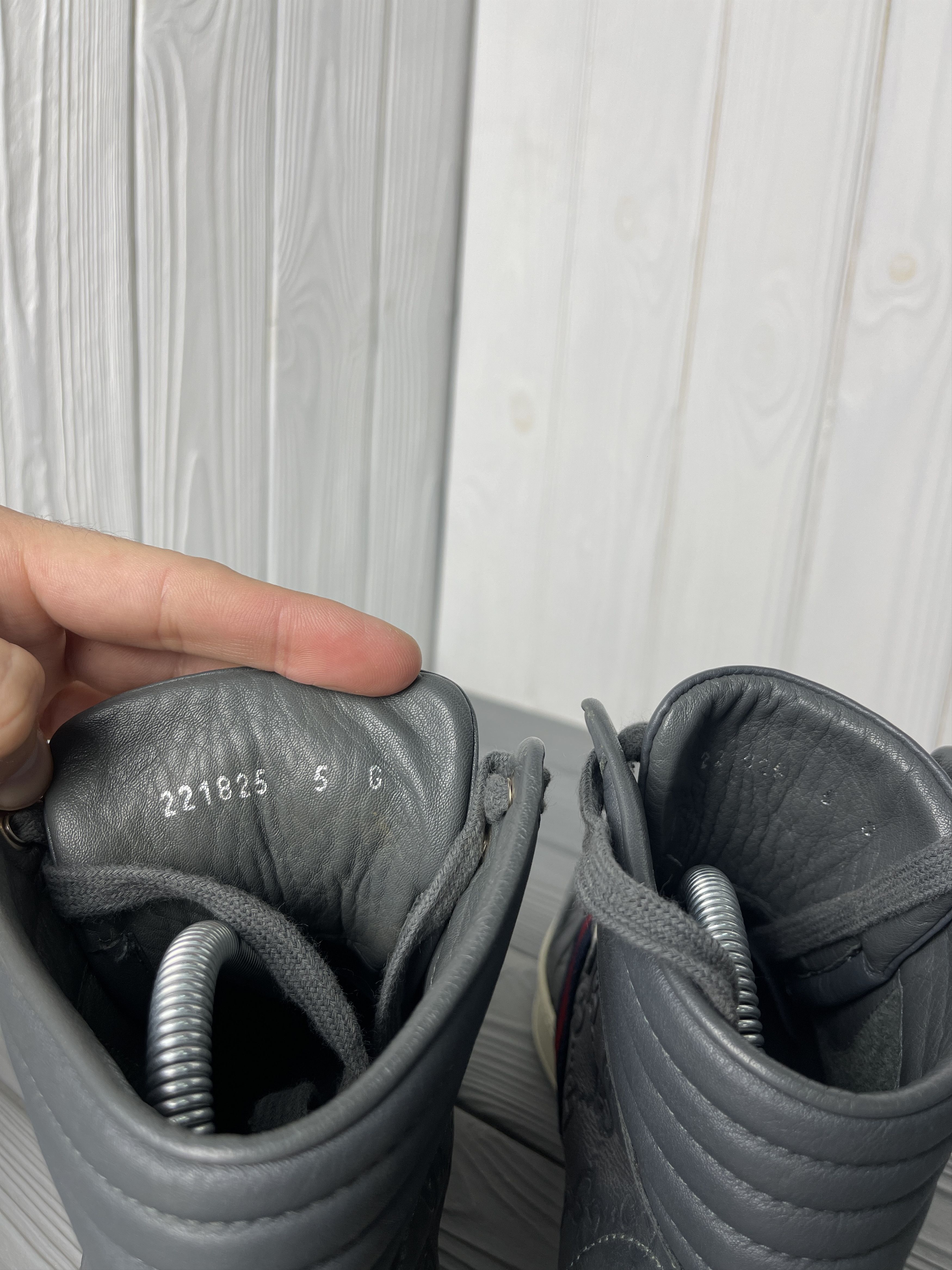 Gucci Gucci High Top Sneakers Size US 5.5 / EU 38 - 7 Thumbnail
