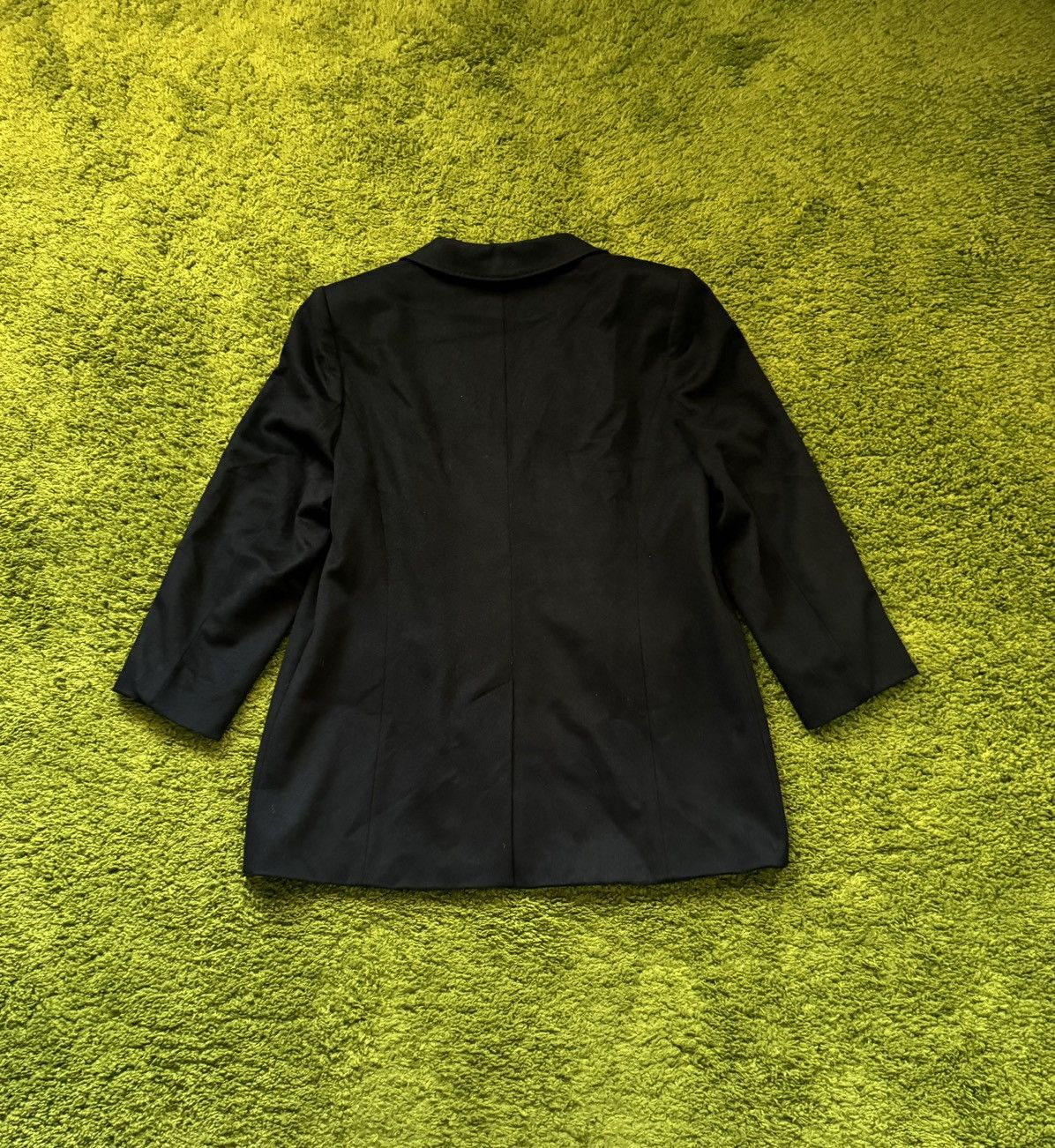 Designer × Max Mara Marina Rinaldi 100% wool blazer jacket Size L / US 10 / IT 46 - 3 Thumbnail