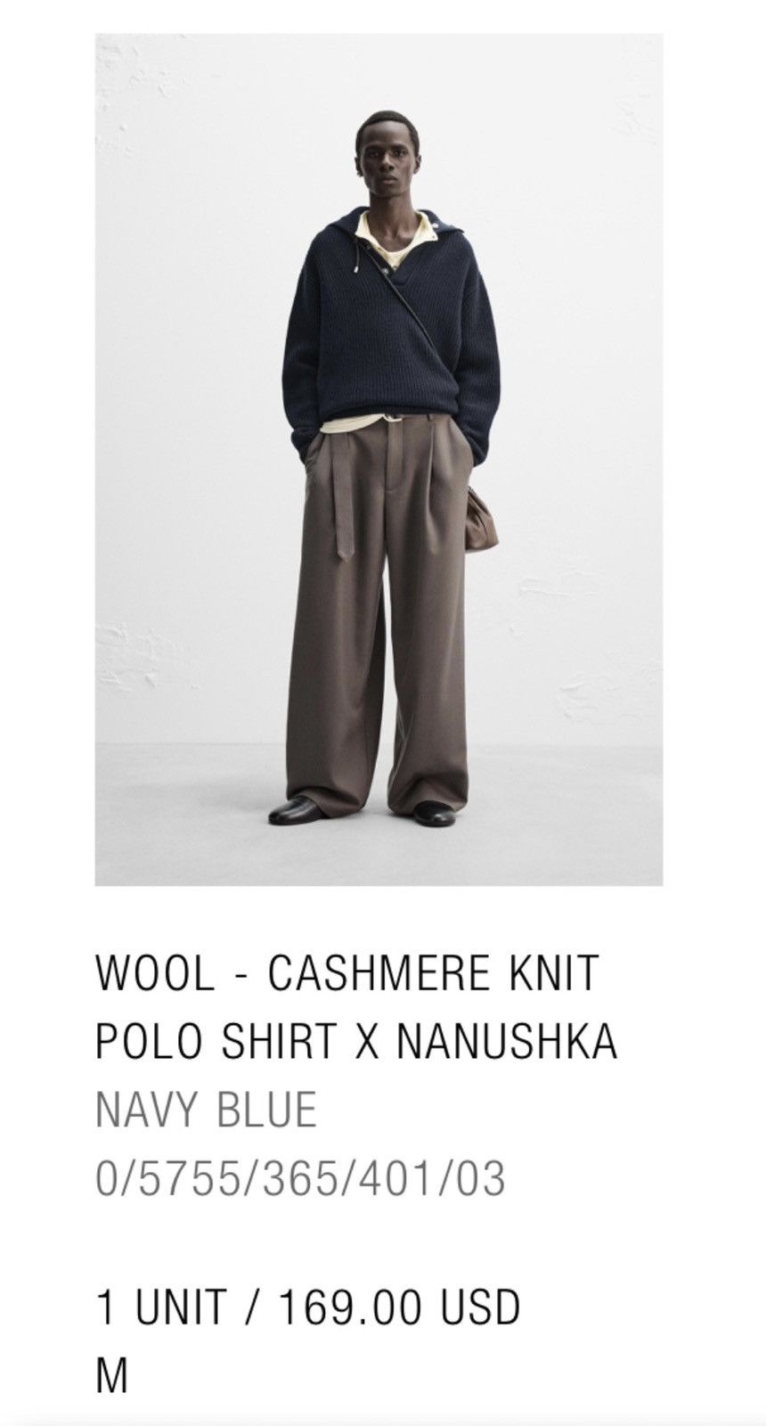 Nanushka Zara x Nanushka Cashmere Knit Size US M / EU 48-50 / 2 - 3 Thumbnail