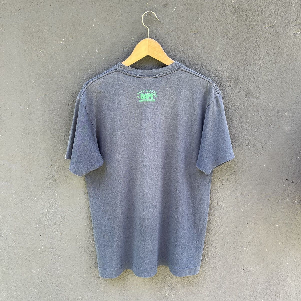 Bape Faded Distressed A Bathing Ape Baby Milo Erd Grunge Tee Size US M / EU 48-50 / 2 - 4 Thumbnail