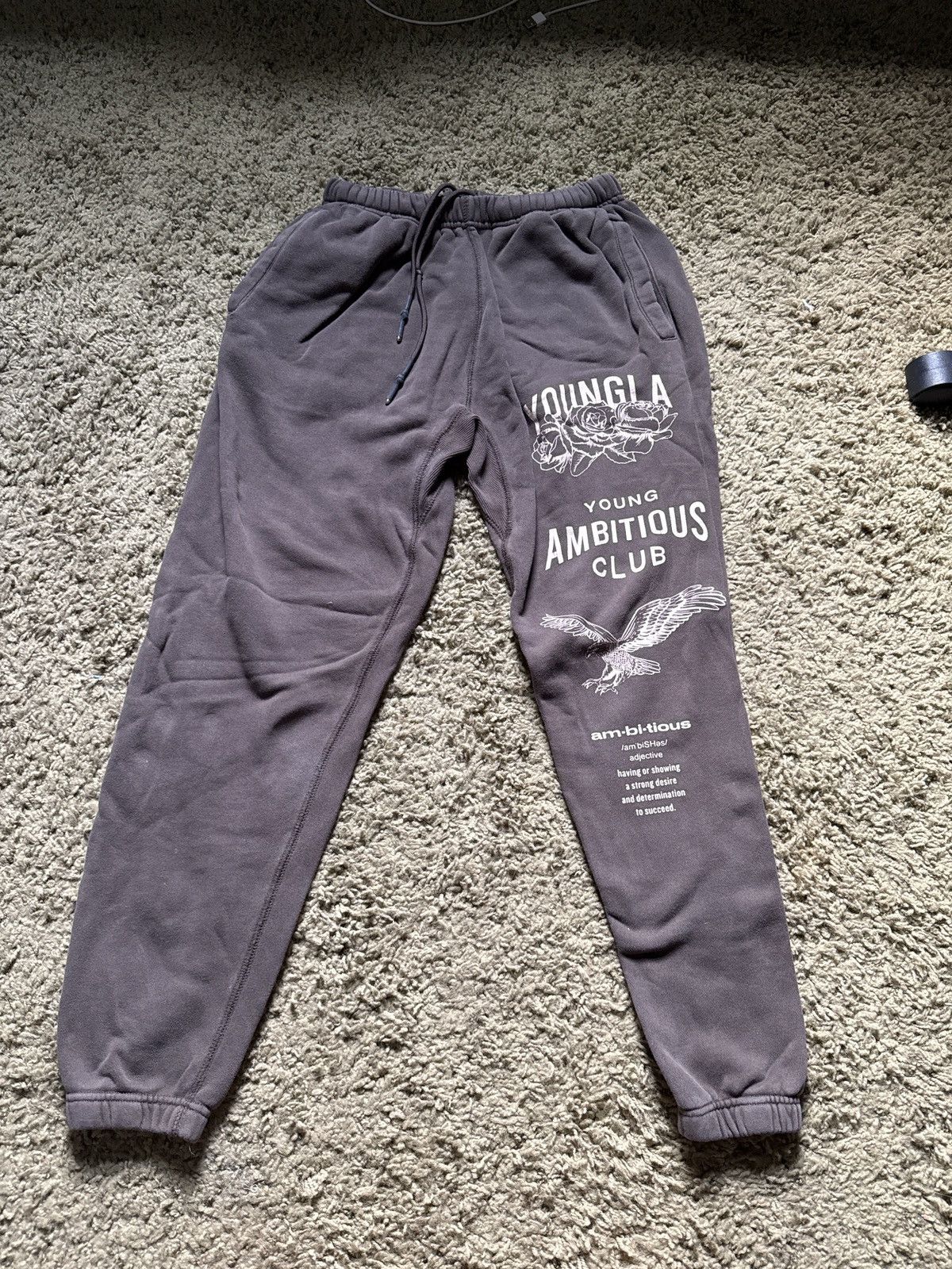 YoungLA YoungLA Immortal Joggers Brown Size US 28 / EU 44 - 1 Thumbnail