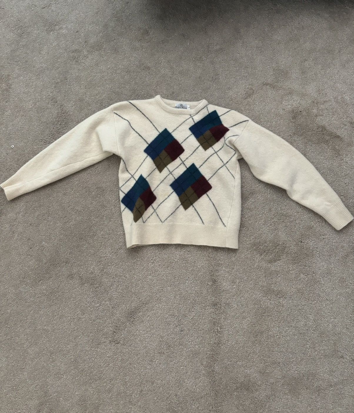 Designer × Neiman Marcus RARE cream neiman marcus lambswool sweater CREAM Size US XS / EU 42 / 0 - 1 Thumbnail