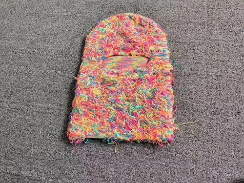 Other Multicolor Distressed Yarn Knitted Balaclava Ski Mask Size ONE SIZE - 1 Thumbnail