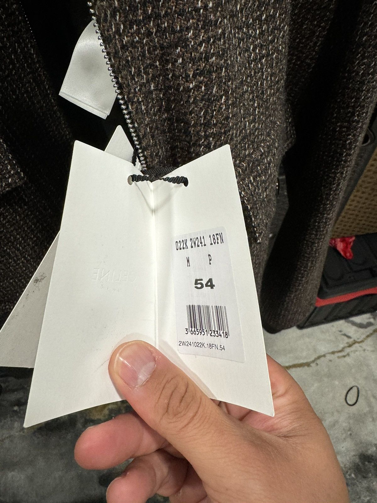 Celine Celine tweed bomber 54 Size US L / EU 52-54 / 3 - 6 Thumbnail