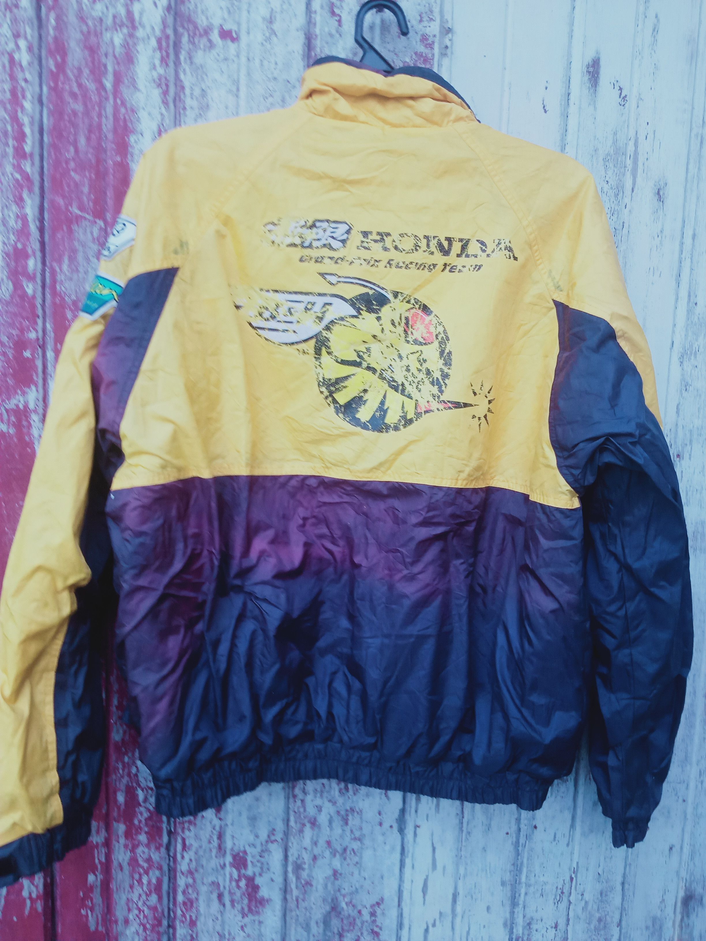 Vintage Vintage Jordan Honda Mugen F1 Team Distressed Jacket Size US M / EU 48-50 / 2 - 1 Thumbnail