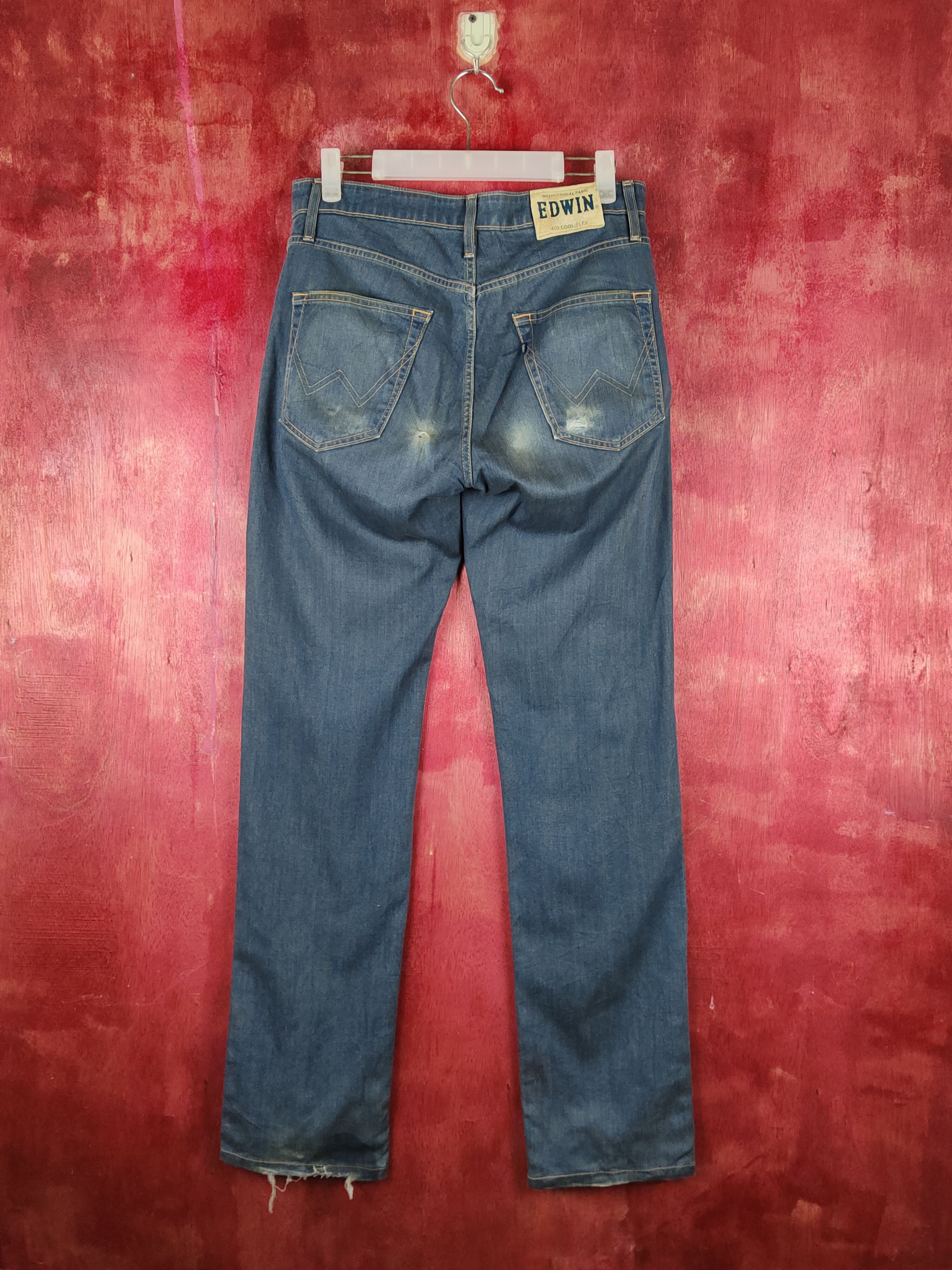 Edwin Edwin Blue vintage denim Pants #S2311 Size US 30 / EU 46 - 8 Thumbnail