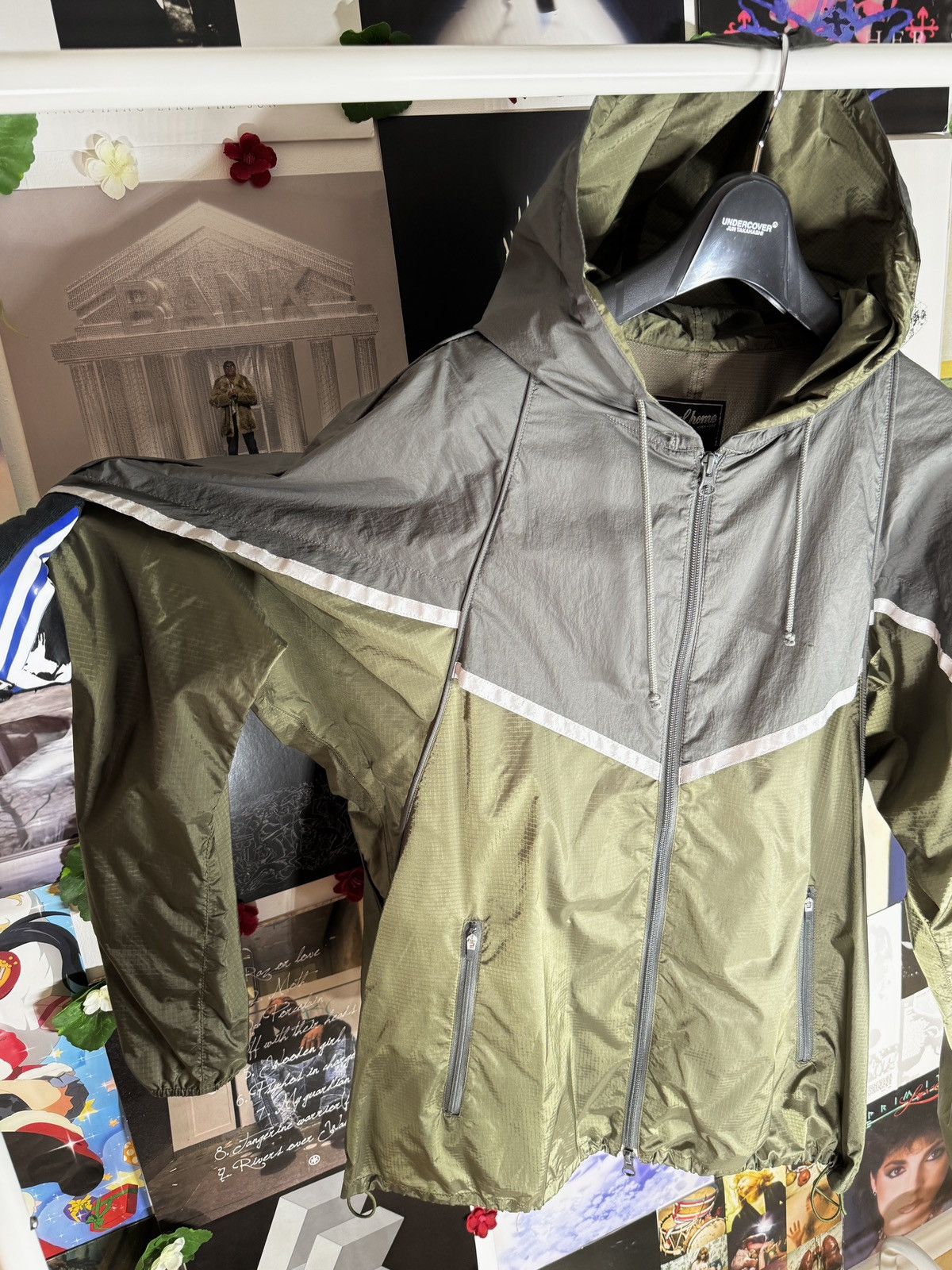 Final Home 2000s by Kosuke Tsumura Two-Tone Windbreaker Jacket Size US M / EU 48-50 / 2 - 4 Thumbnail