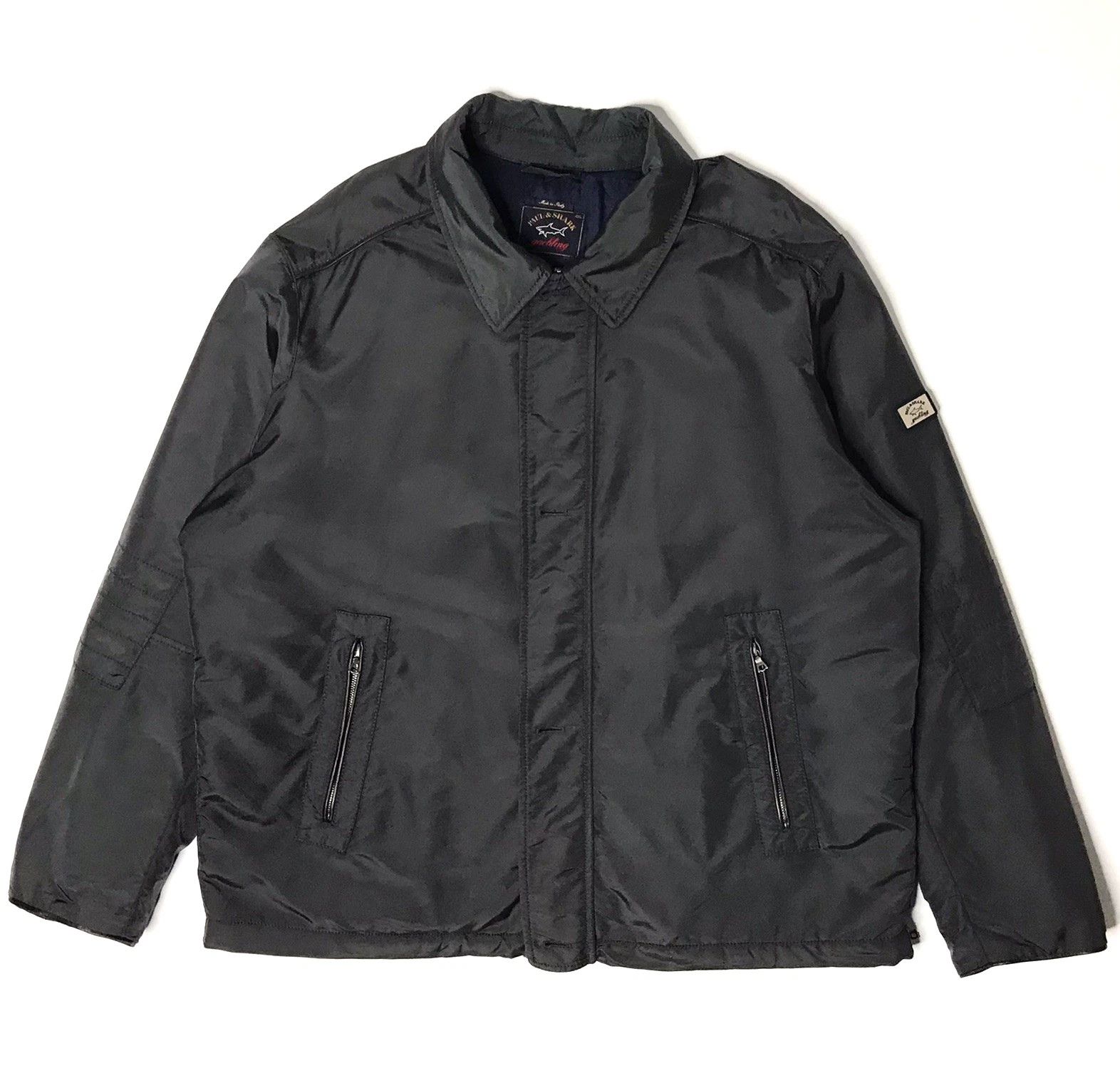 Paul & Shark Paul Shark Nylon Zip Jacket Men’s 4XL Black Size US XXL / EU 58 / 5 - 2 Thumbnail