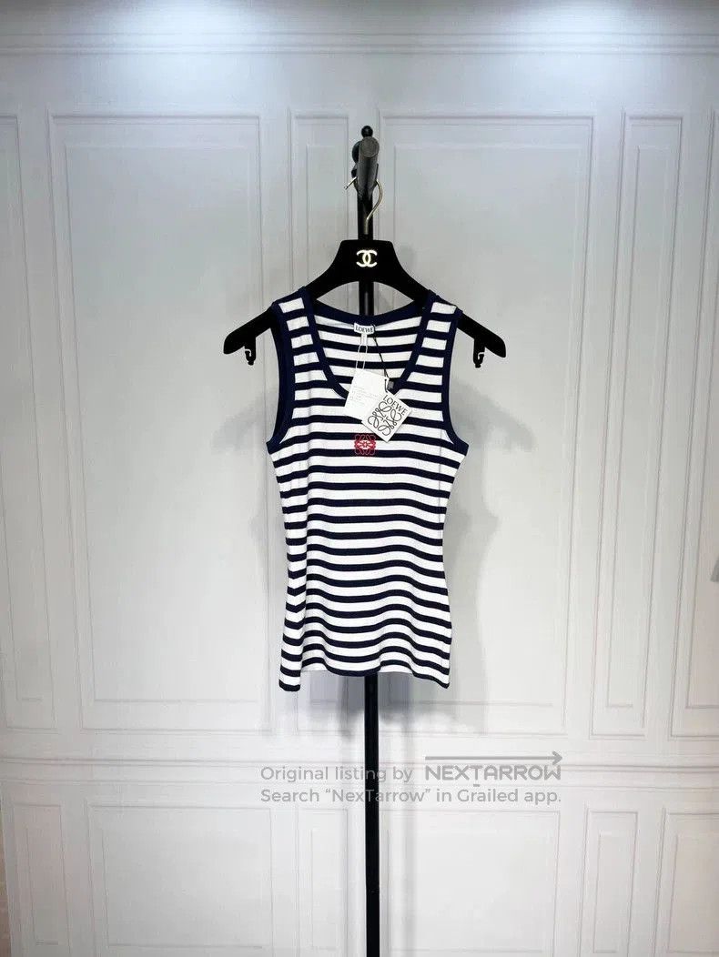 Loewe Loewe 24 Striped Knit Vest S. Size US S / EU 44-46 / 1 - 1 Thumbnail