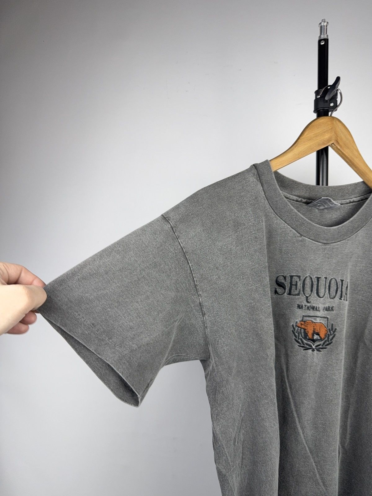 Vintage 90s Sequoia National Park Bear Graphic T-Shirt Made in USA Size US M / EU 48-50 / 2 - 7 Thumbnail