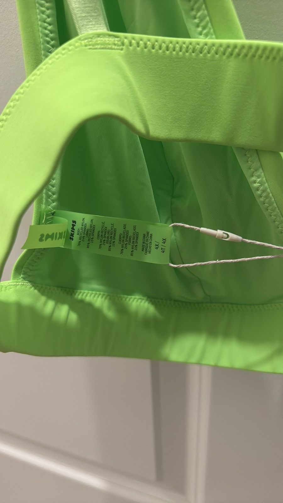 SKIMS SKIMS Plunge Swim Top Size ONE SIZE - 3 Thumbnail