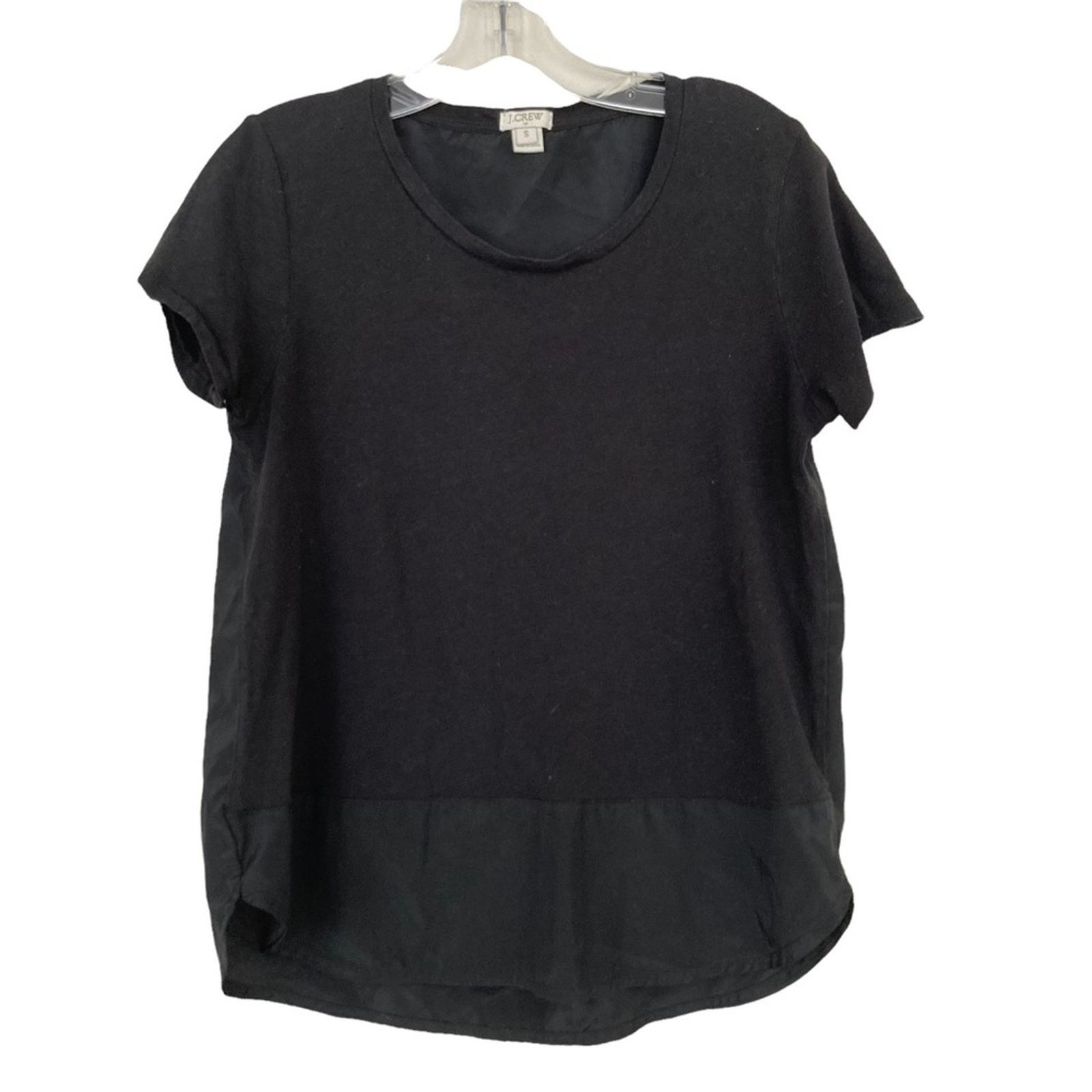 J.Crew J. Crew Black Blouse Sz S Size S / US 4 / IT 40 - 5 Thumbnail