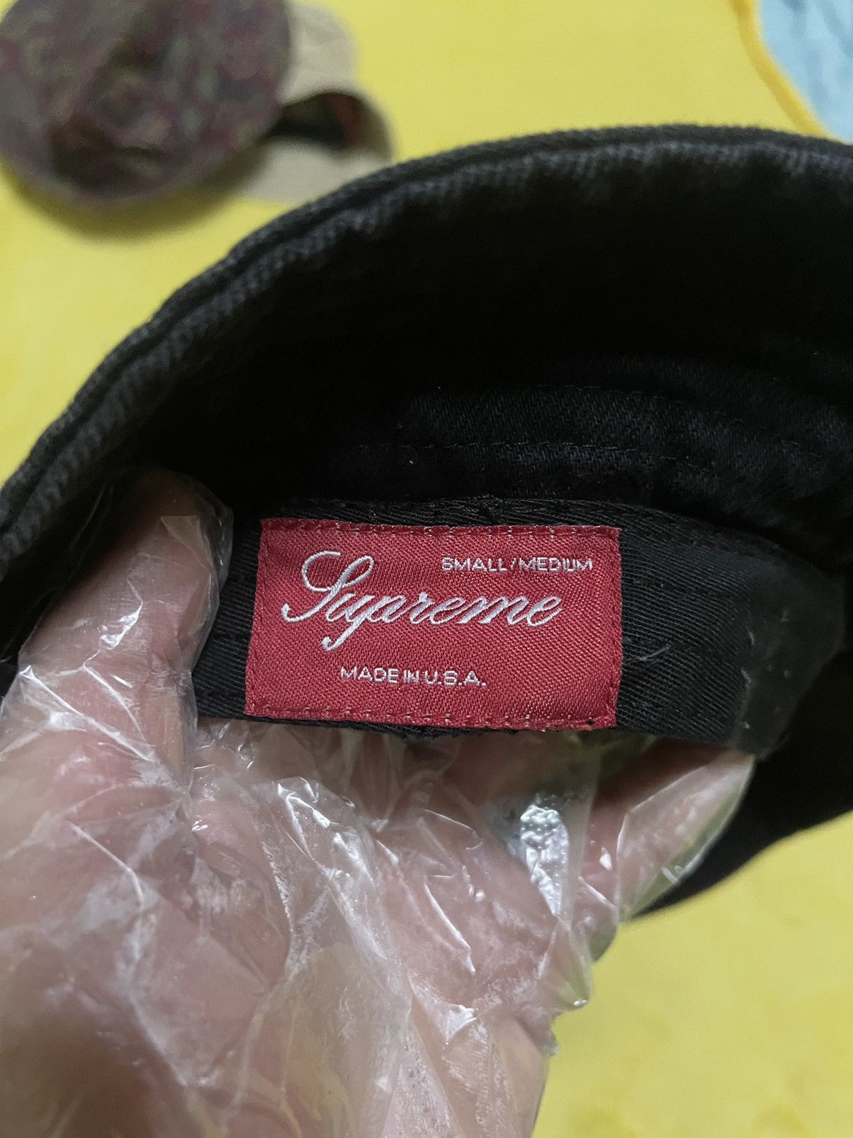 Supreme Supreme black denim crusher Size ONE SIZE - 3 Thumbnail