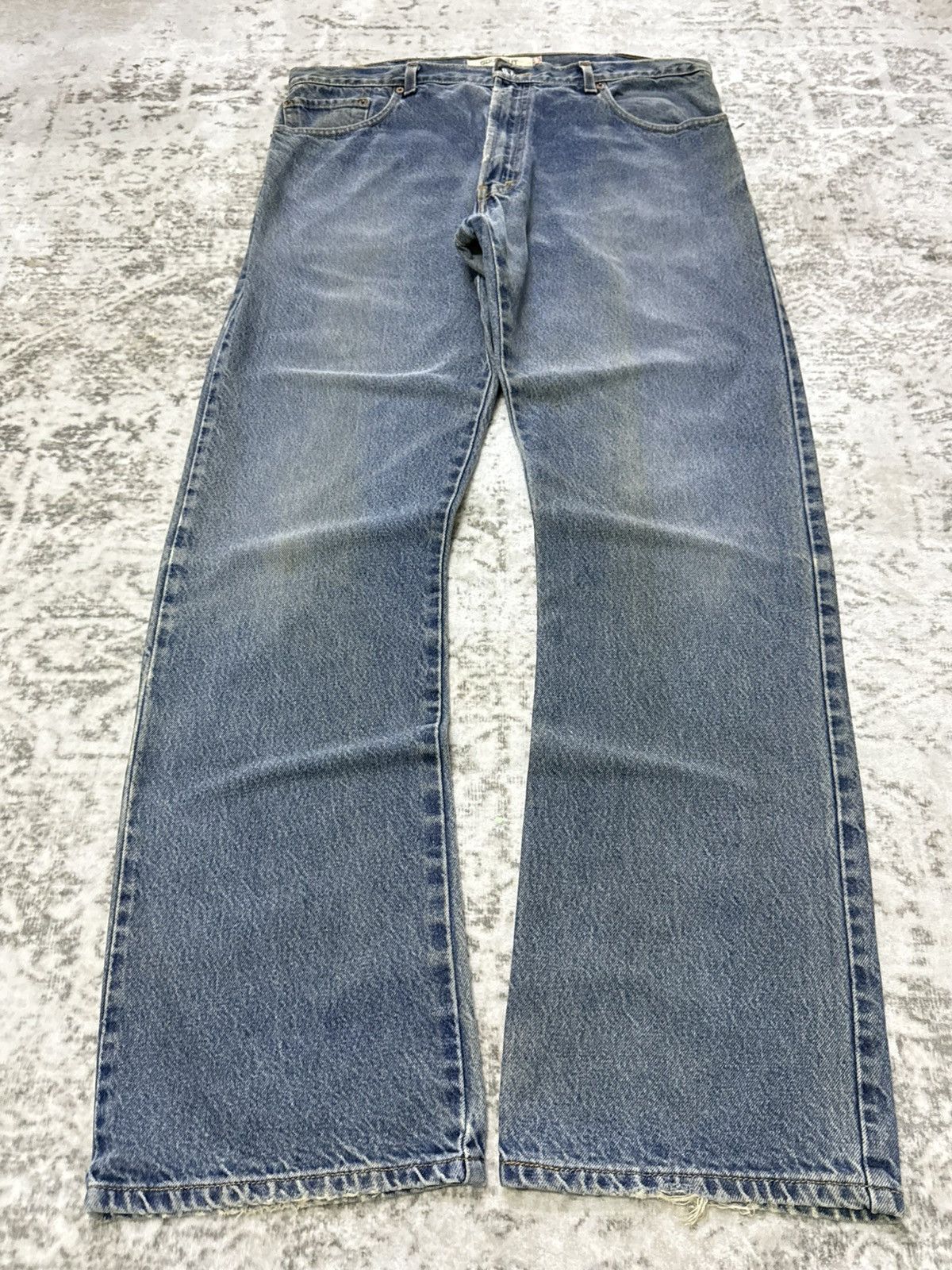 Levi's Vintage Levis 517 Bootcut Flared Jeans Fade Wash Denim Size US 38 / EU 54 - 1 Thumbnail