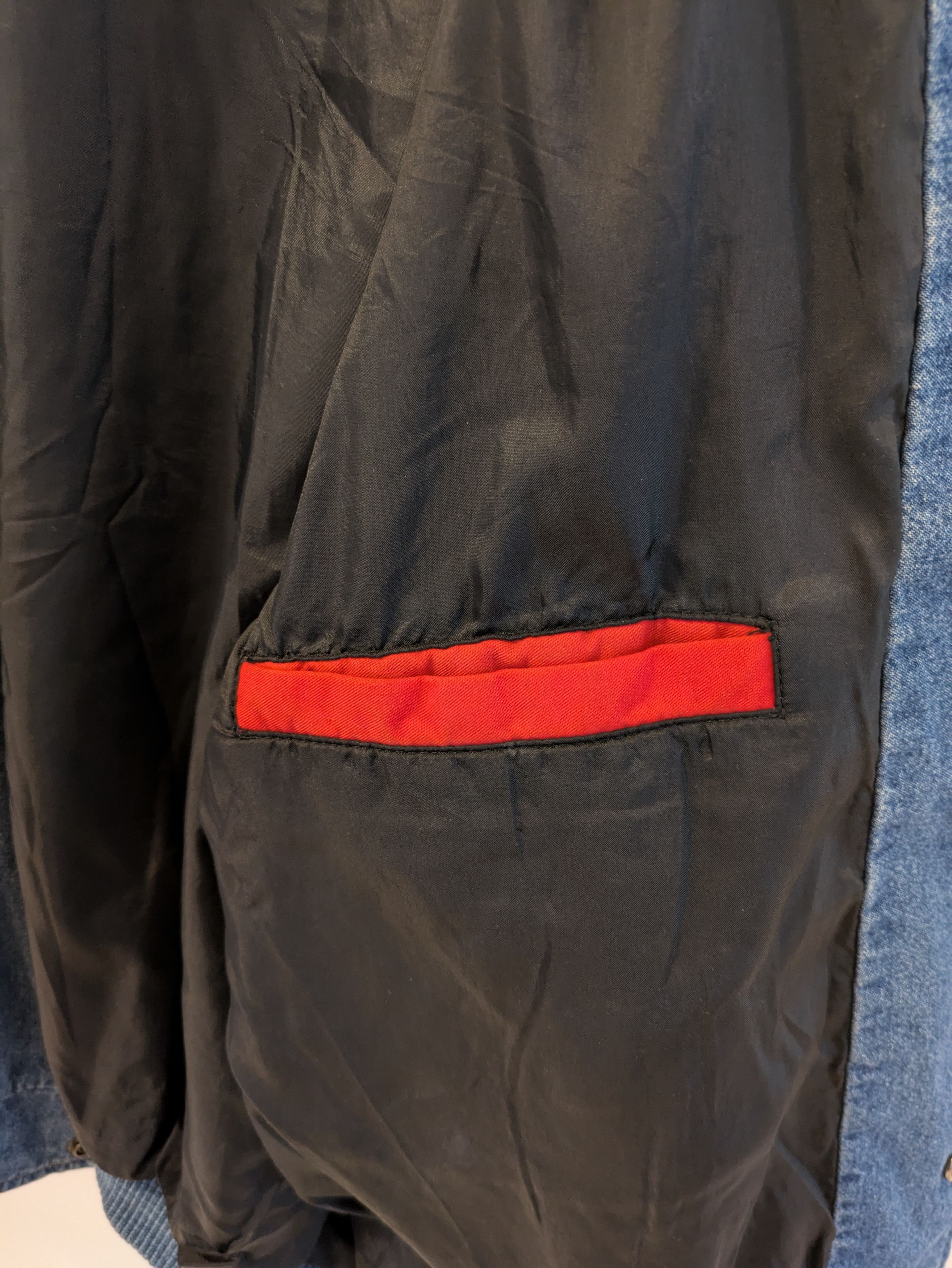 Budweiser × Vintage Budweiser Denim Aztec Club Jacket Size US L / EU 52-54 / 3 - 9 Thumbnail