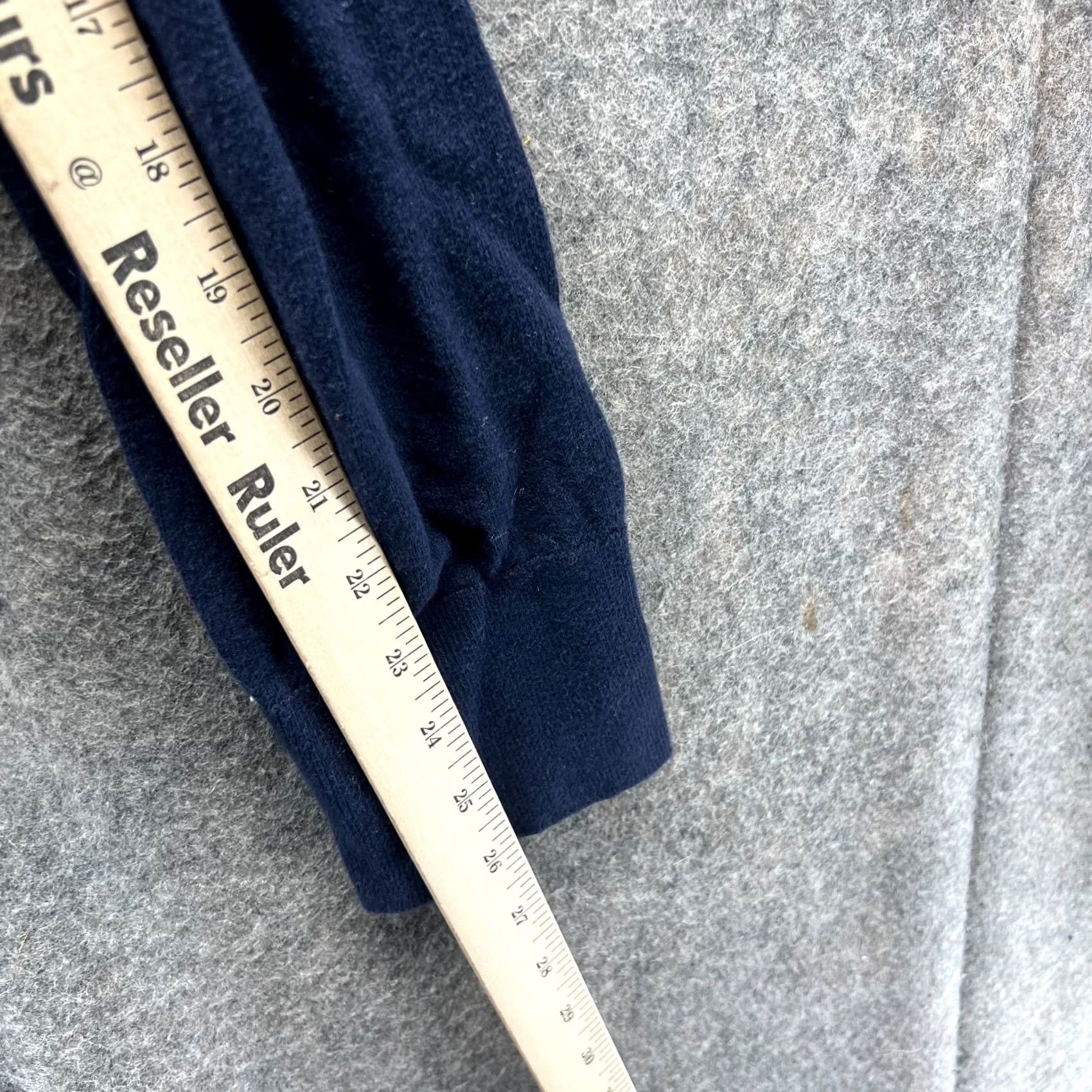 Banana Republic VINTAGE Banana Republic Sweater Mens XL Blue Navy Quarter Zip Fleece Winter XL Size US XL / EU 56 / 4 - 4 Thumbnail