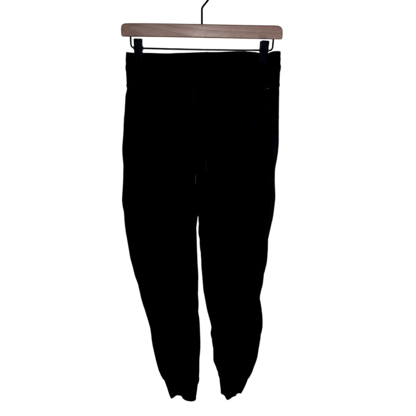 Lululemon LULULEMON black drawstring joggers athleisure 4 Size 27" / US 4 / IT 40 - 1 Thumbnail