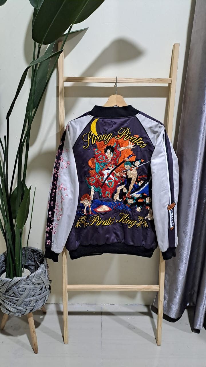 One Piece RARE ! Sukajan Reversble One Piece Jacket | Grailed