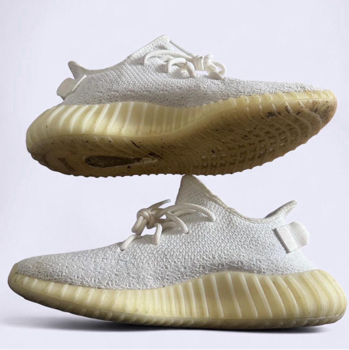Yeezy Adidas Yeezy Boost 350 v2 Cream Size US 9 / EU 42 - 2 Thumbnail