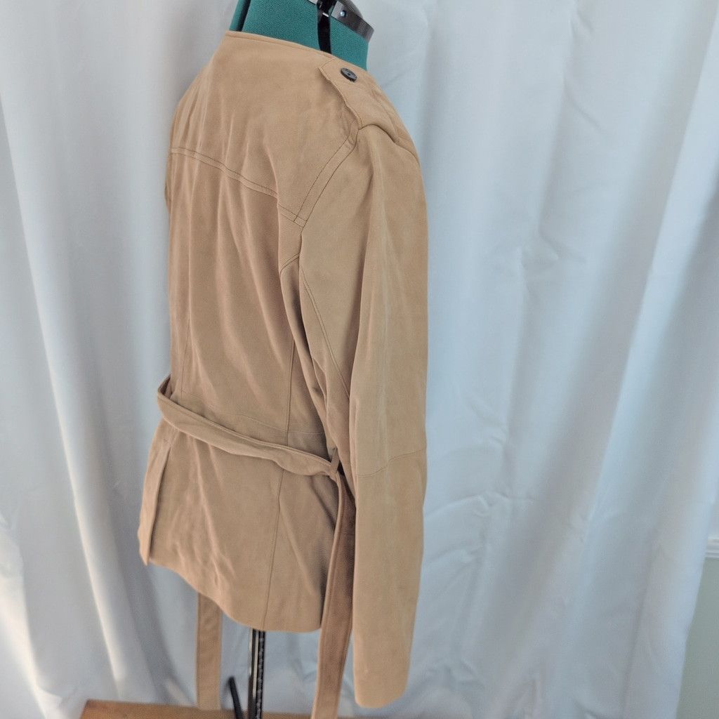 Gap Gap Edition Ladies' Belted Leather Jacket XXL Size XXL / US 16-18 / IT 52-54 - 4 Thumbnail