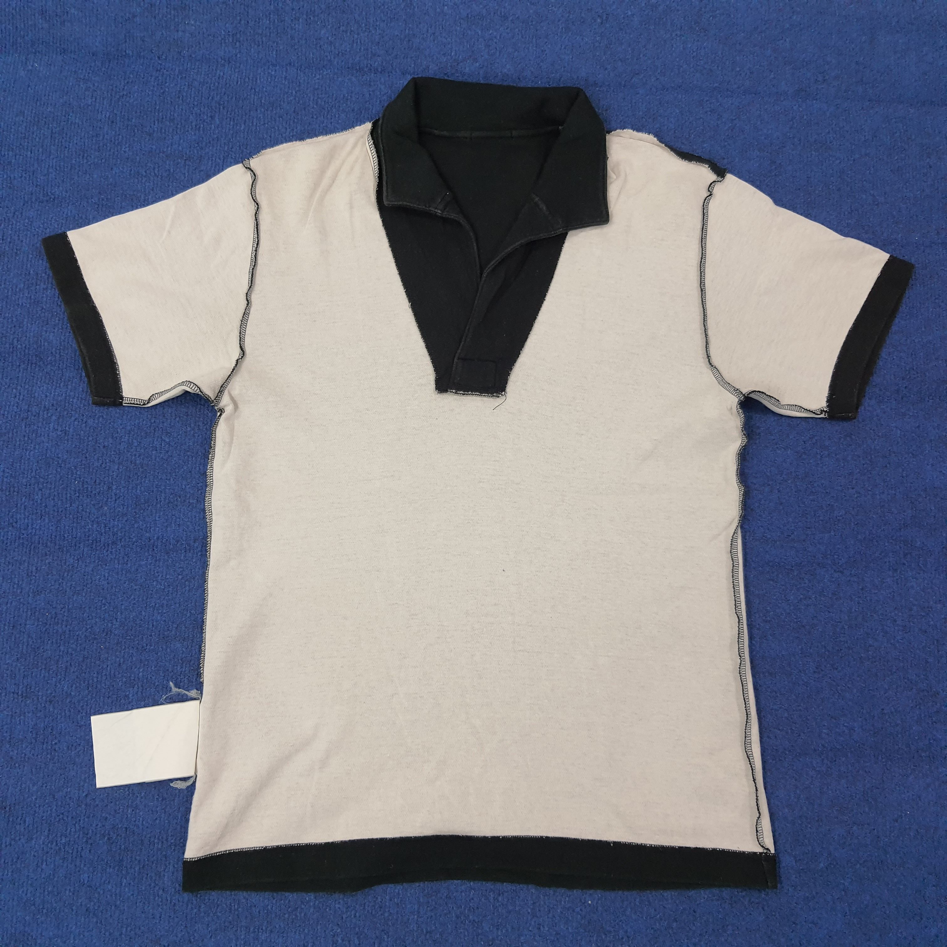 Comme des Garcons Homme Plus Vintage 2004 CDG Reversible France Route SS04 Shirt C267N23 Size US M / EU 48-50 / 2 - 3 Thumbnail