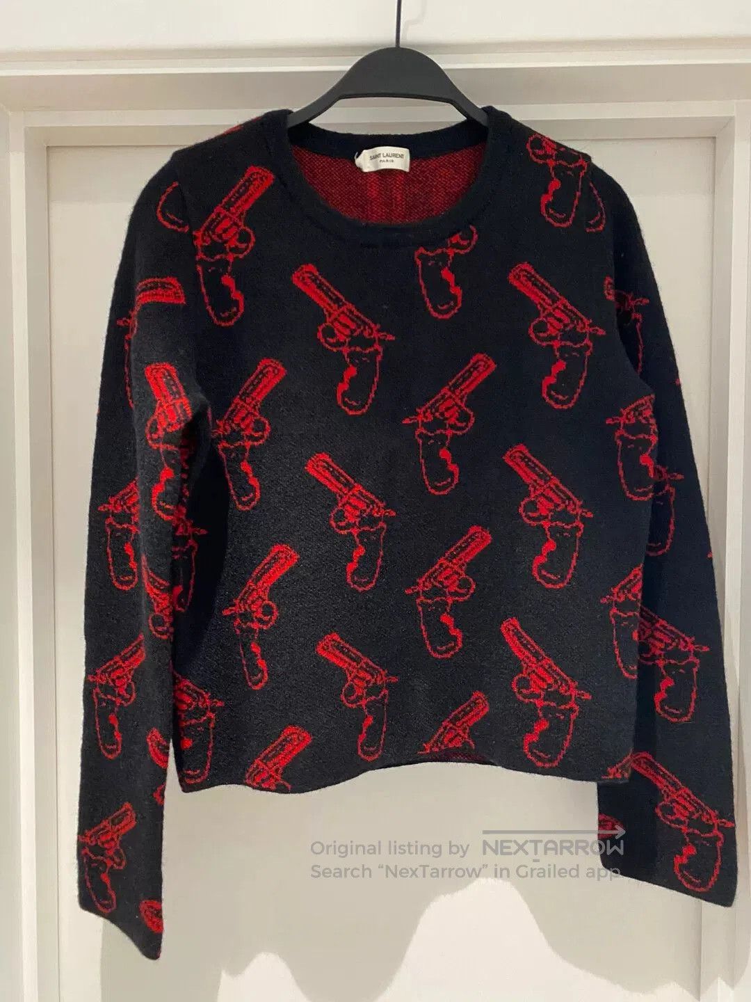 Saint Laurent Paris Saint Laurent Mohair Sweater M. Size US M / EU 48-50 / 2 - 1 Thumbnail