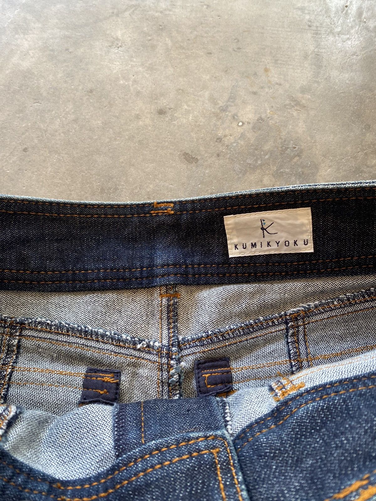 Hysteric Glamour × Japanese Brand Flare Jeans Kumikyoku Low Rise Wide Leg Baggy Size US 30 / EU 46 - 16 Thumbnail