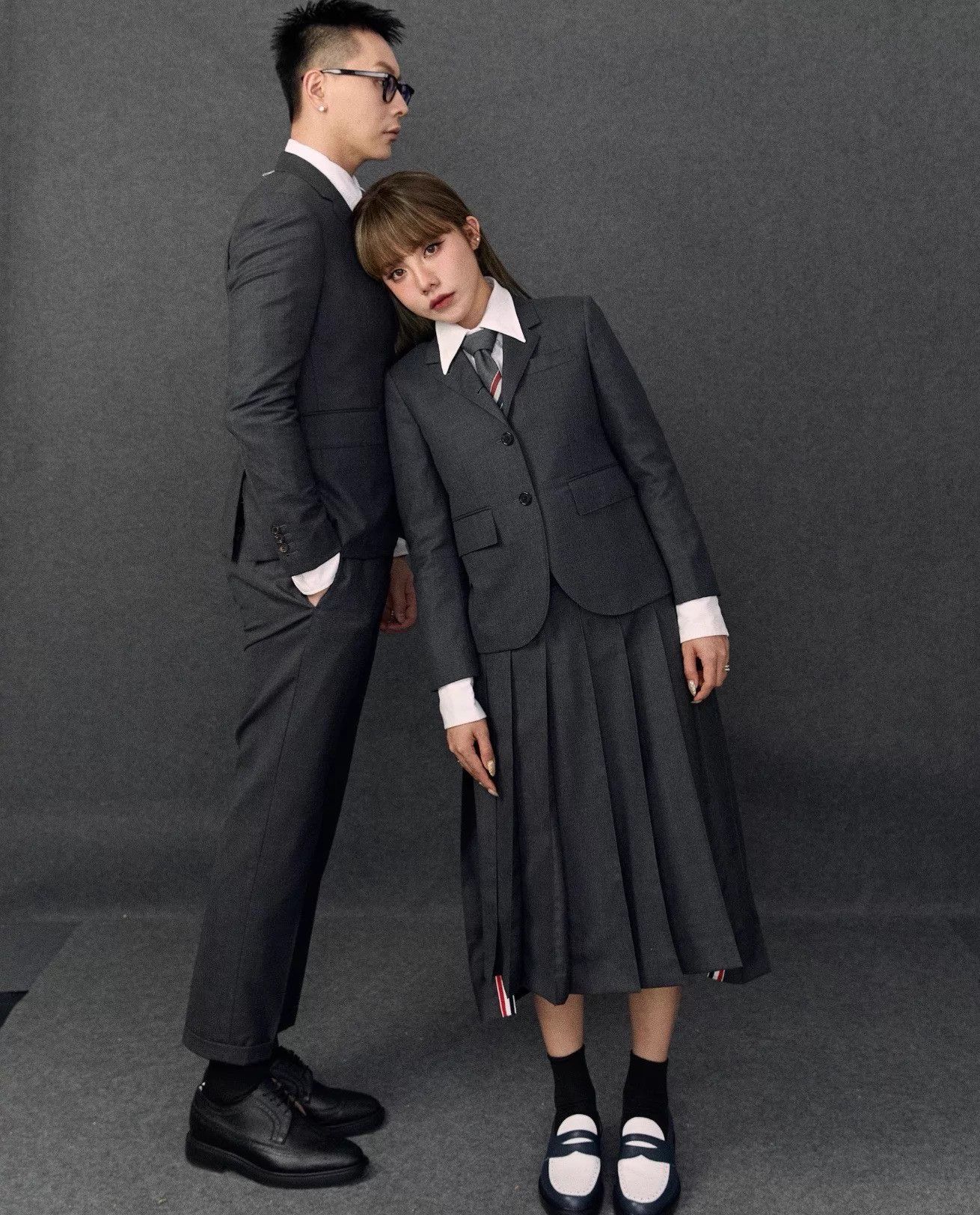 Thom Browne Thom Browne Deep Gray Classic Blazer Size 46 Size L / US 10 / IT 46 - 7 Thumbnail