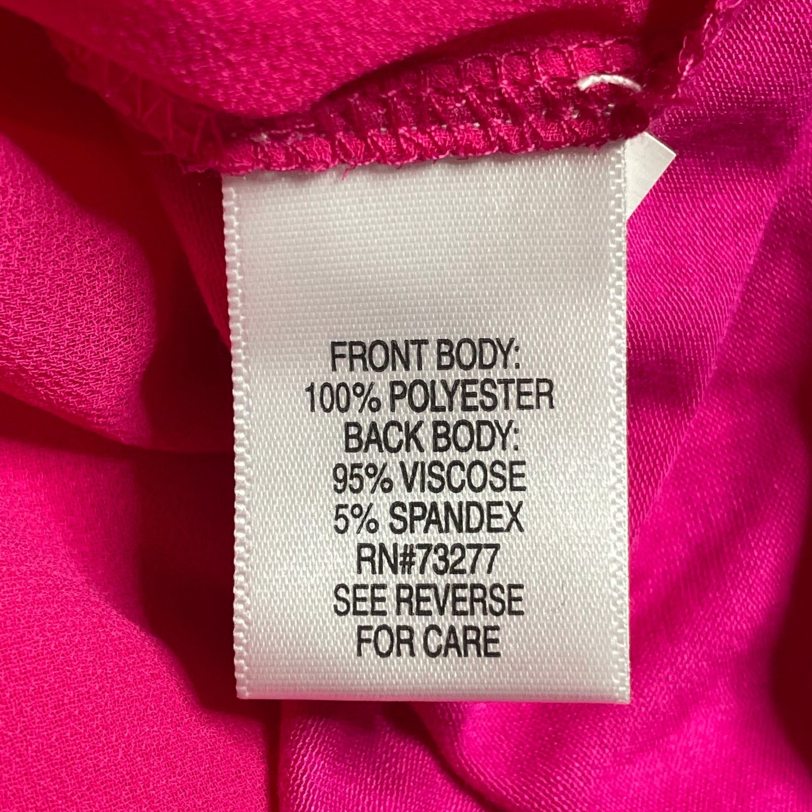 Other NWOT Dana Buchman Hot Pink Blouse Size XL / US 12-14 / IT 48-50 - 5 Thumbnail