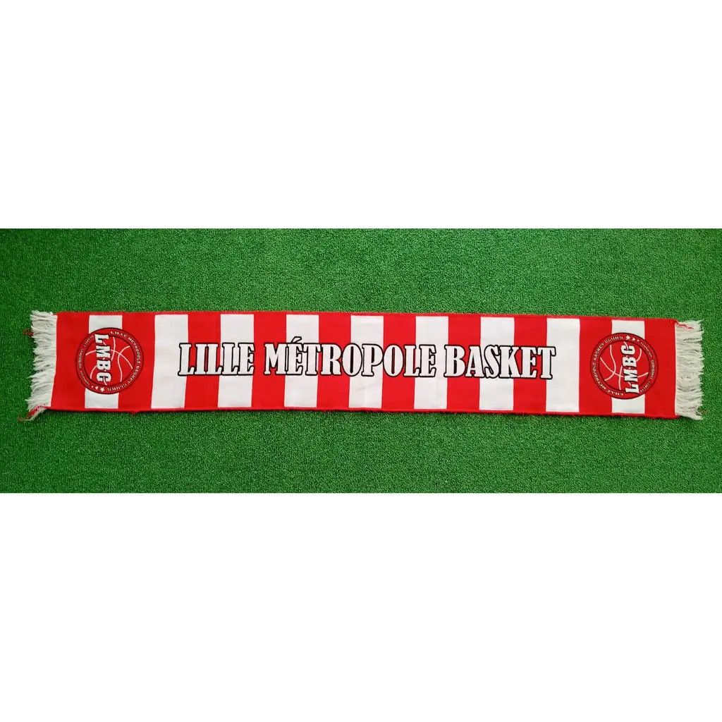 Other Lille Métropole Basket Scarf – Red/White Size ONE SIZE - 5 Thumbnail