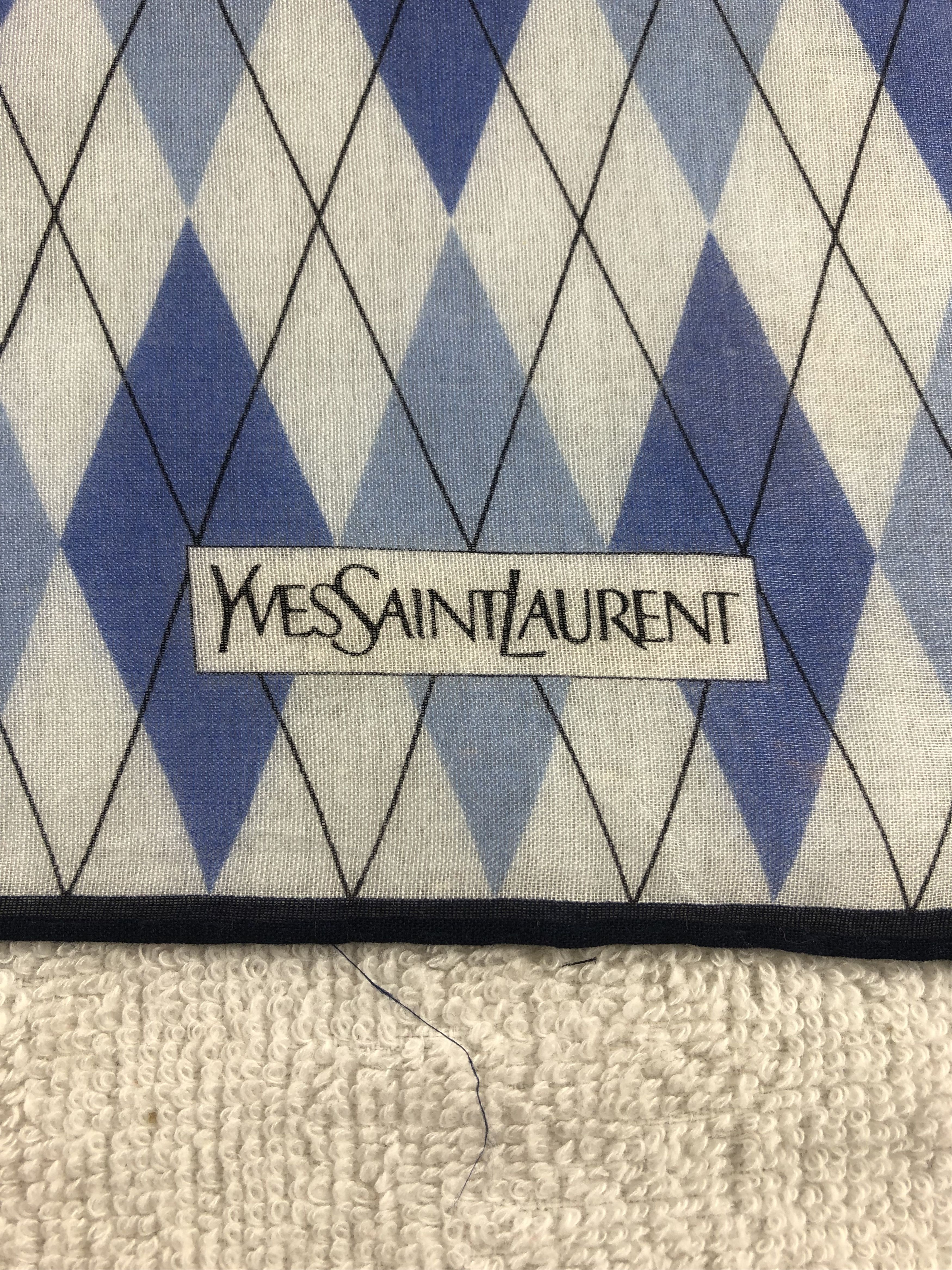 Yves Saint Laurent Yves Saint Laurent Handkerchief / Bandana / Neckerchief Size ONE SIZE - 5 Thumbnail