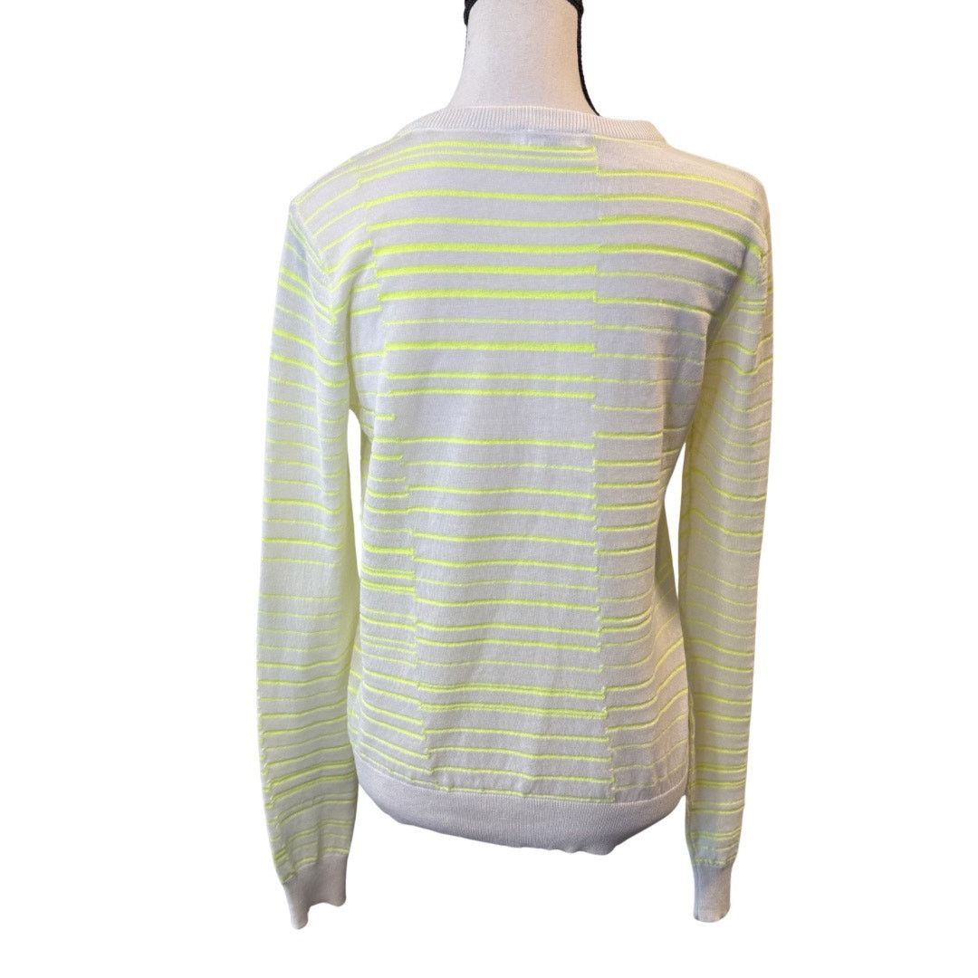 A.L.C. A.L.C. Women’s Striped Cotton Alpaca Blend Sweater Size S Size S / US 4 / IT 40 - 2 Thumbnail