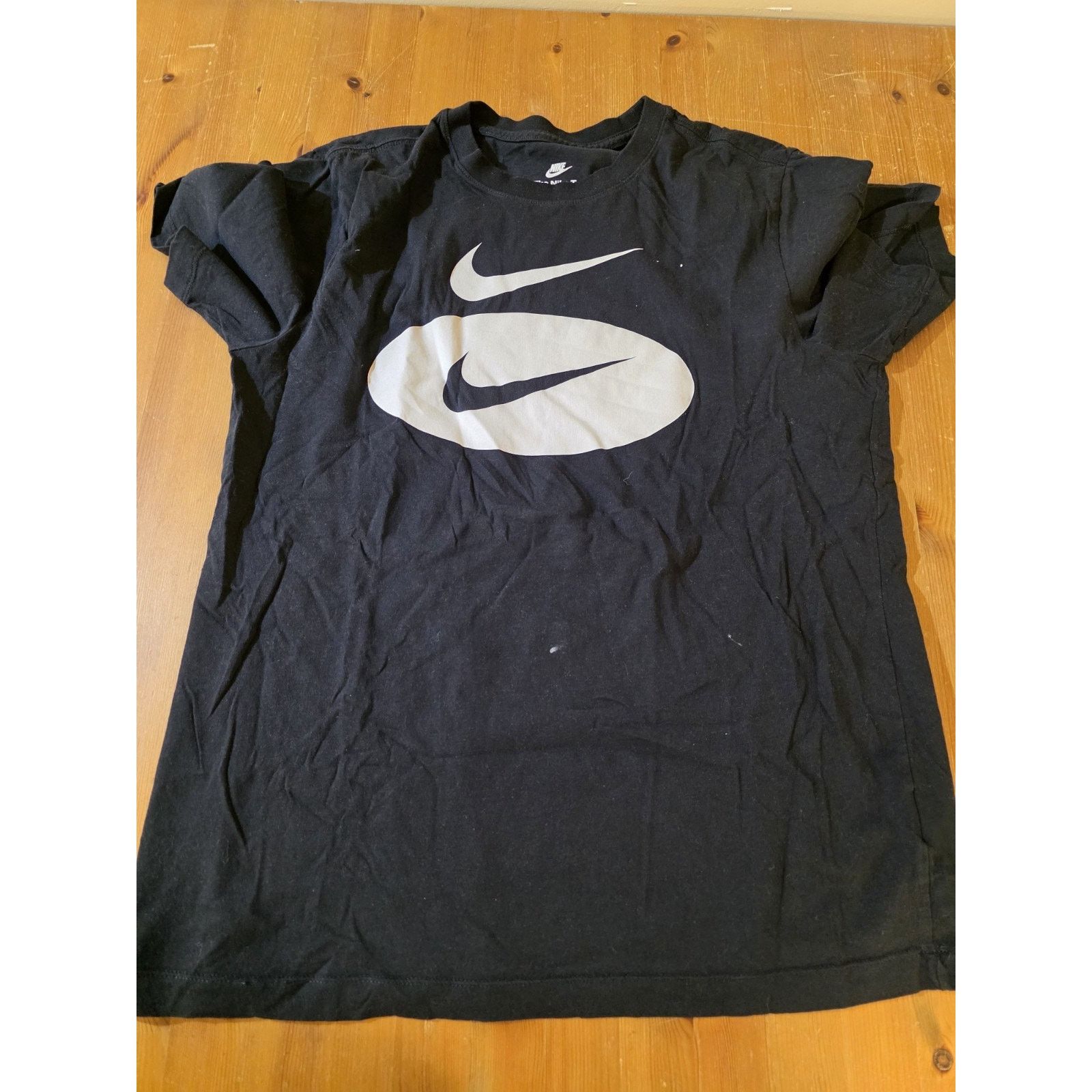 Nike Nike Men's Black Size Medium Short Sleeve T-Shirt Size US M / EU 48-50 / 2 - 1 Thumbnail