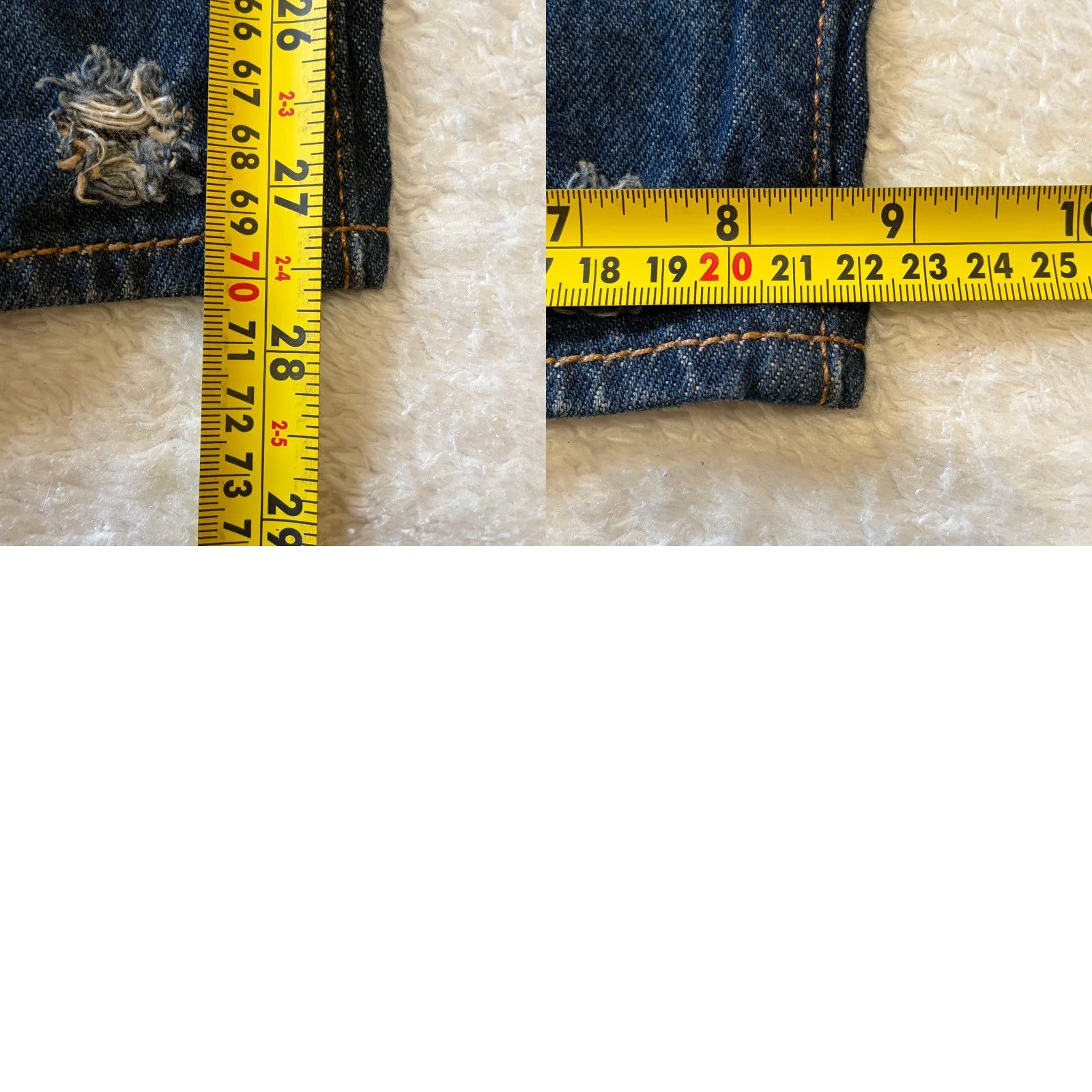 Levi's Levi's 501 Jeans Mens 36 x 30 Regular Straight Denim Blue Shrink-To-Fit Button Fly 5-Pocket Size US 36 / EU 52 - 10 Thumbnail