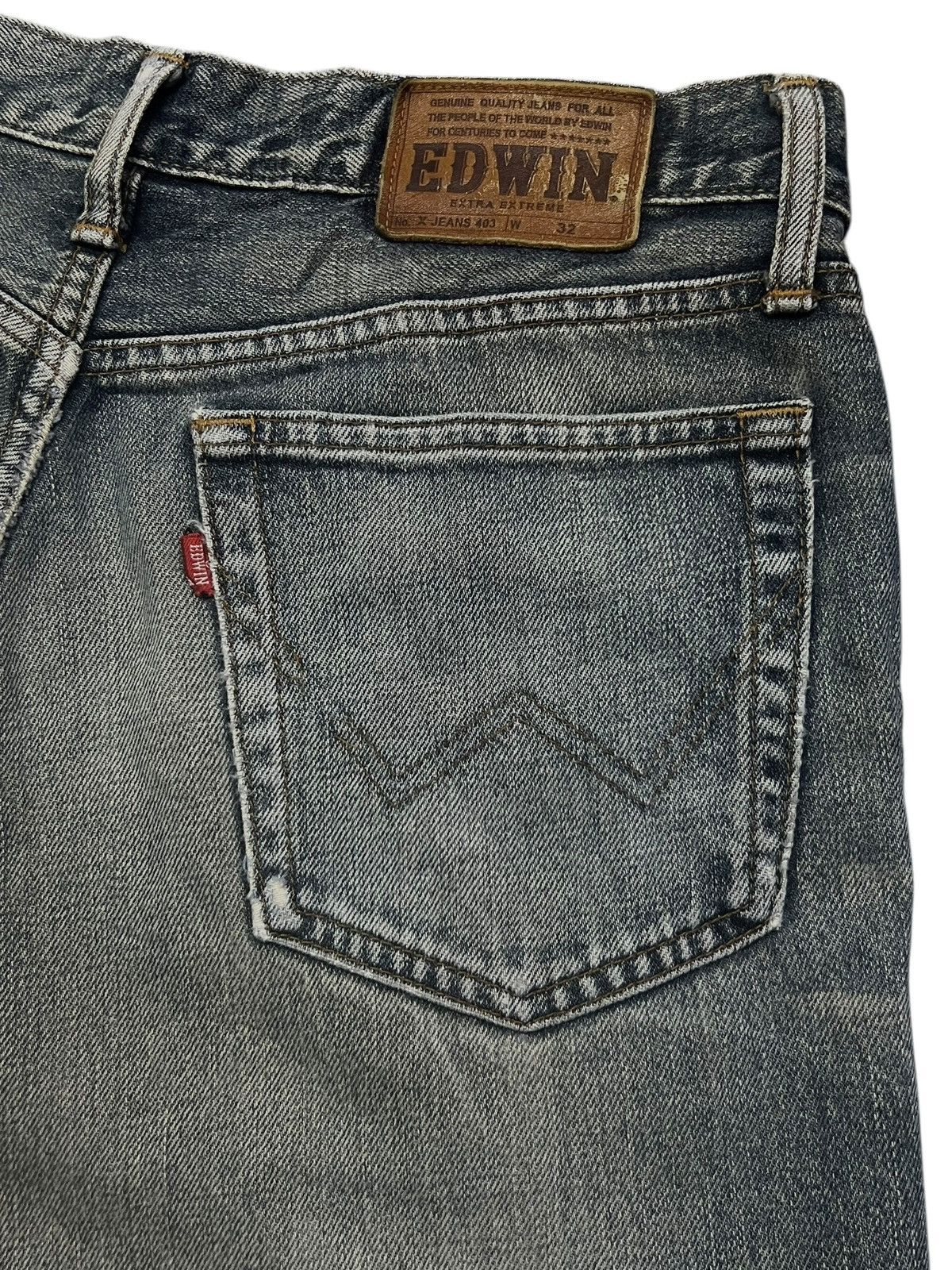 Edwin Vintage Edwin Extra Extreme 403 Japanese Denim Size US 32 / EU 48 - 8 Thumbnail