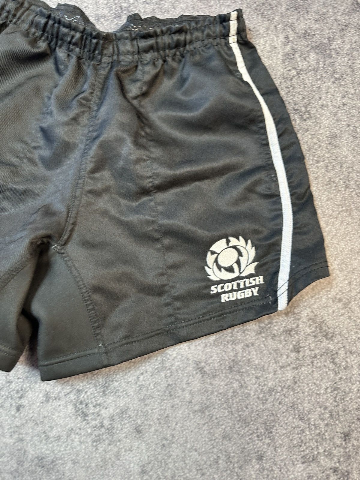 Macron × Vintage Vintage Macron Scotland Rugby Shorts Rare Vintage L Sports Size US 34 / EU 50 - 3 Thumbnail