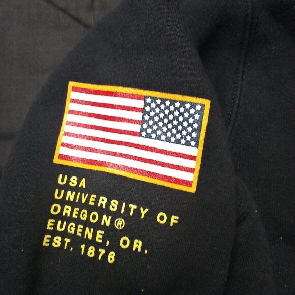 NCAA × Nike Nike Oregon Ducks Service Salute Hoodie Sweatshirt Size US M / EU 48-50 / 2 - 3 Thumbnail