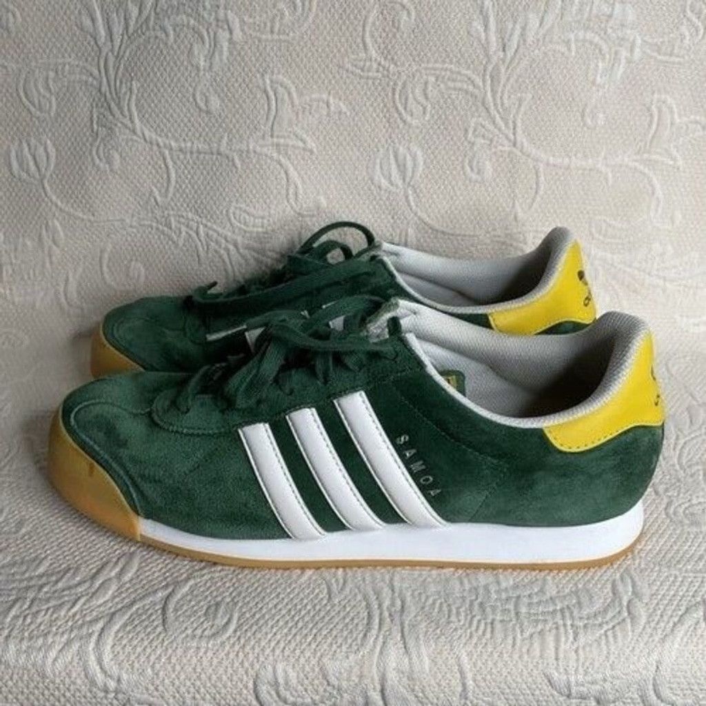 Adidas Adidas Samoa Green Lace Up Original Sneakers Men Size 11.5 Size US 11.5 / EU 44-45 - 12 Thumbnail