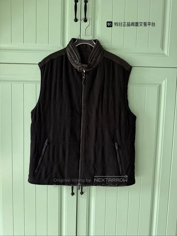 Ermenegildo Zegna Zegna Solid Zip Sleeveless Unisex Vest. Size US XXL / EU 58 / 5 - 6 Thumbnail