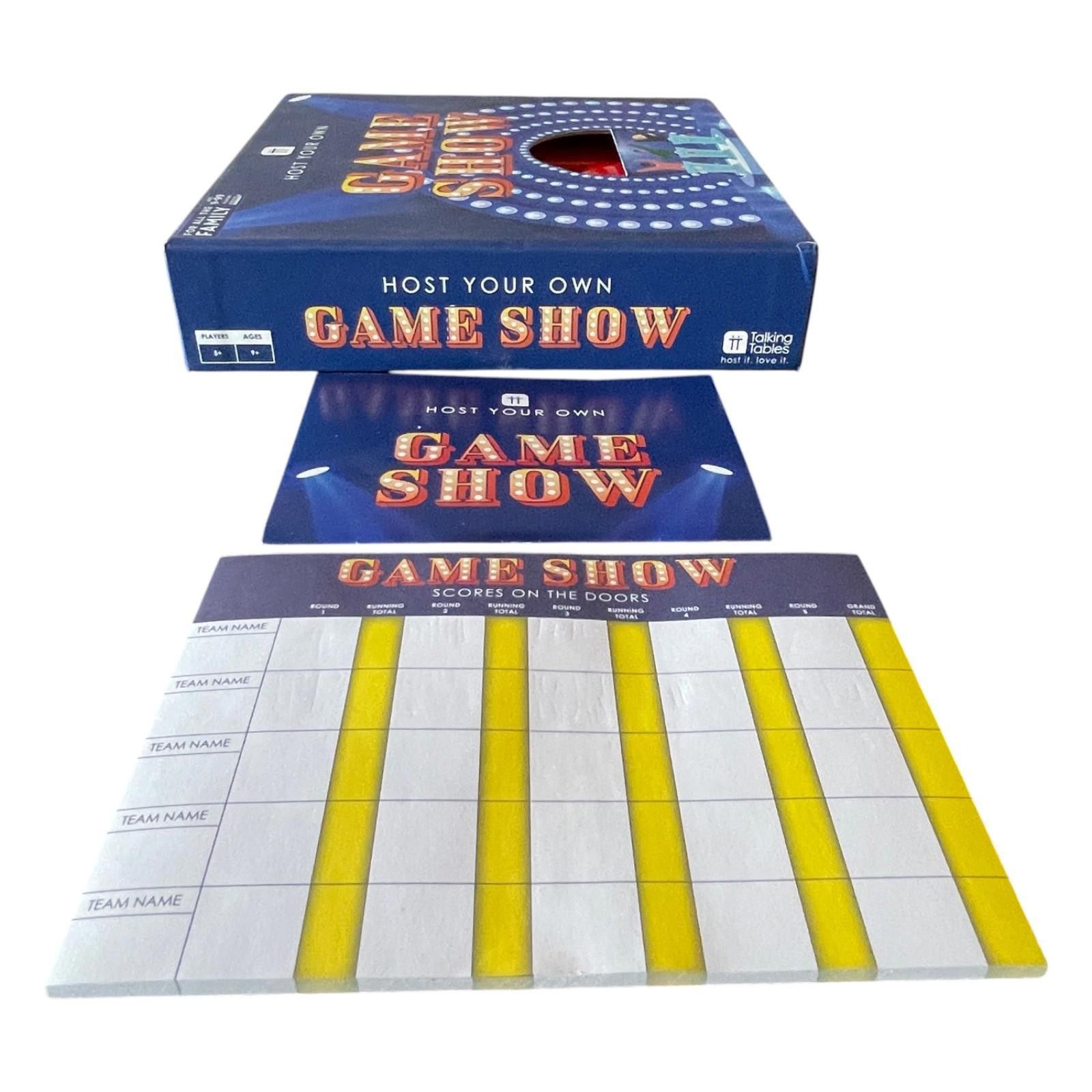 Other Host Your Own Game Show Party Game w/ Buzzer Family Trivia Size ONE SIZE - 5 Thumbnail