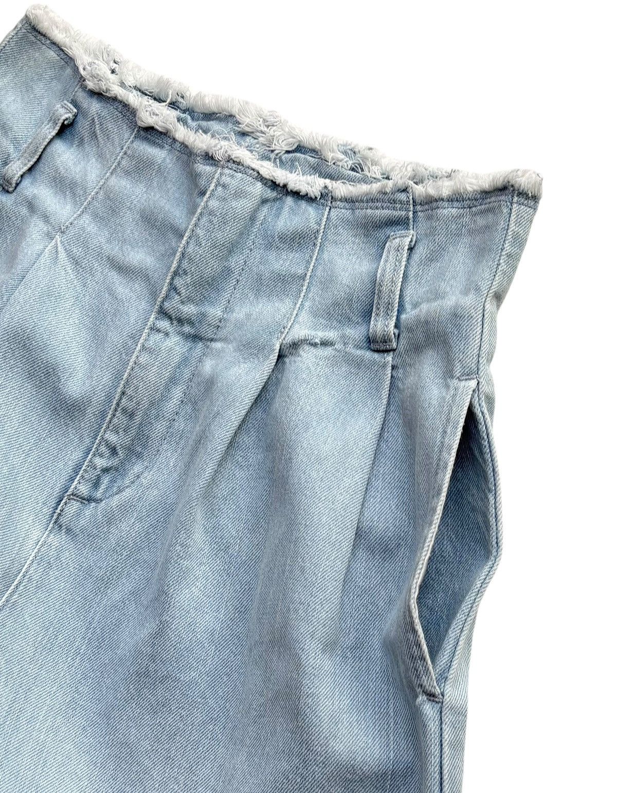LOWRYS FARM Lowrys Farm Women Wide Leg Flared Denim Pants Size 26" / US 2 / IT 38 - 3 Thumbnail